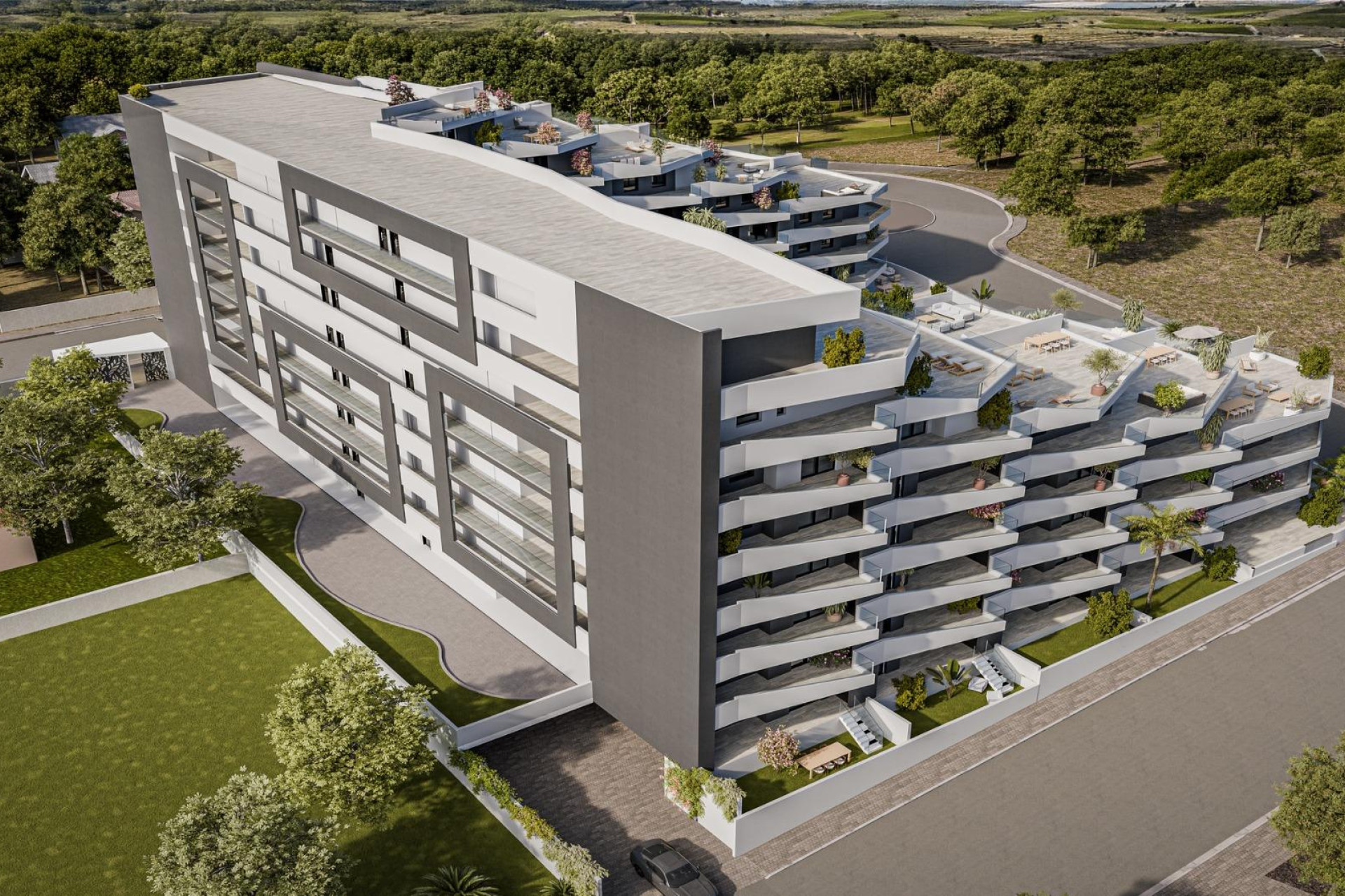 Obra nueva - Apartamento / Piso - San Miguel de Salinas - Pueblo