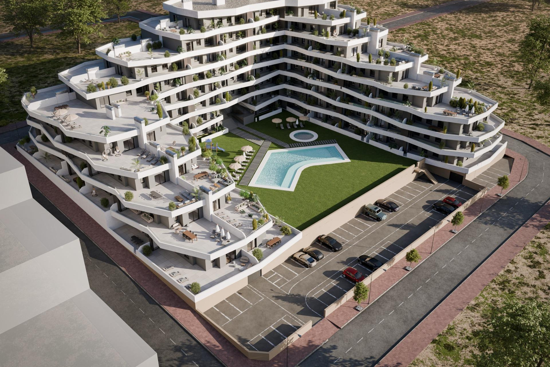 Obra nueva - Apartamento / Piso - San Miguel de Salinas - Pueblo