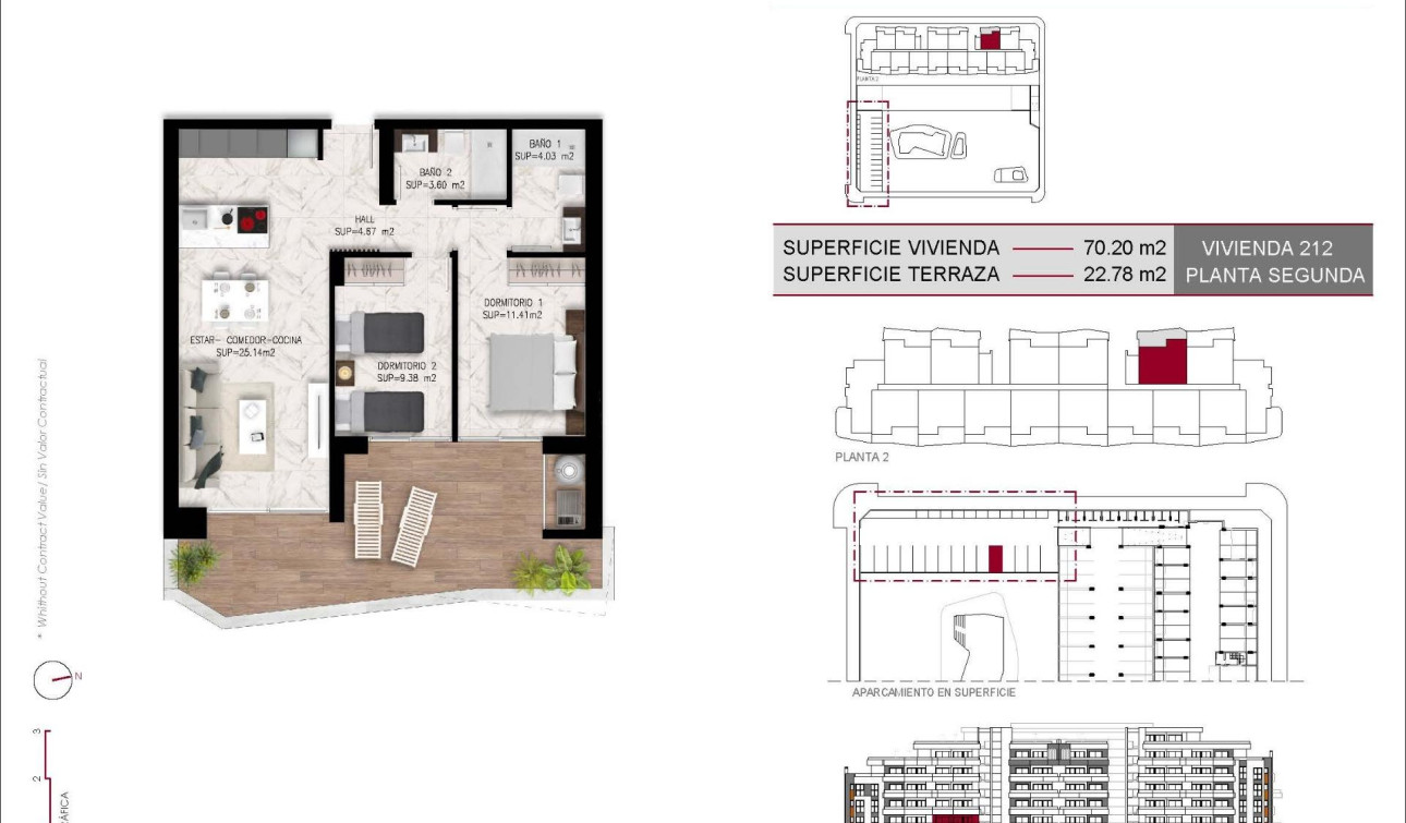 Obra nueva - Apartamento / Piso - San Miguel de Salinas - Pueblo