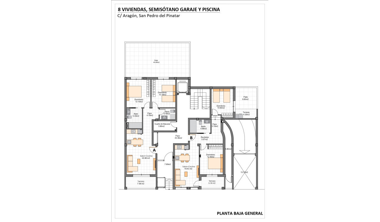 Obra nueva - Apartamento / Piso - San Pedro del Pinatar - lo pagán