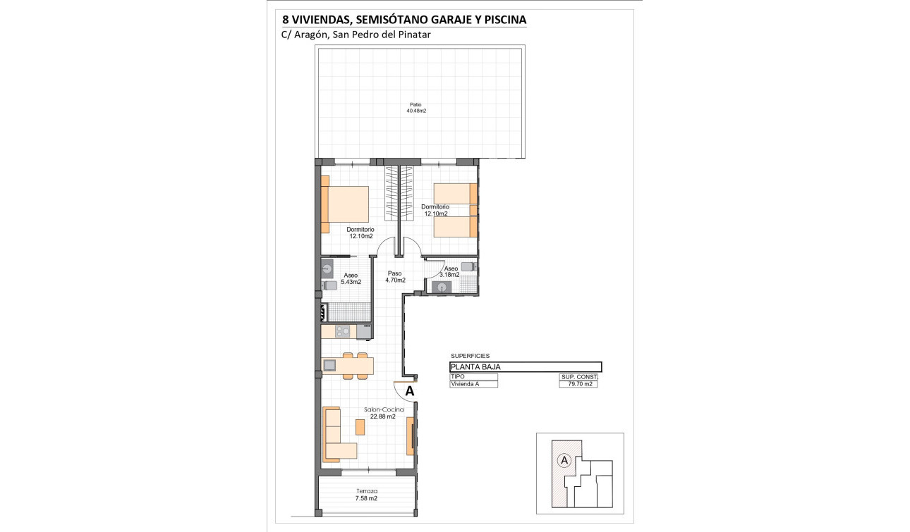 Obra nueva - Apartamento / Piso - San Pedro del Pinatar - lo pagán