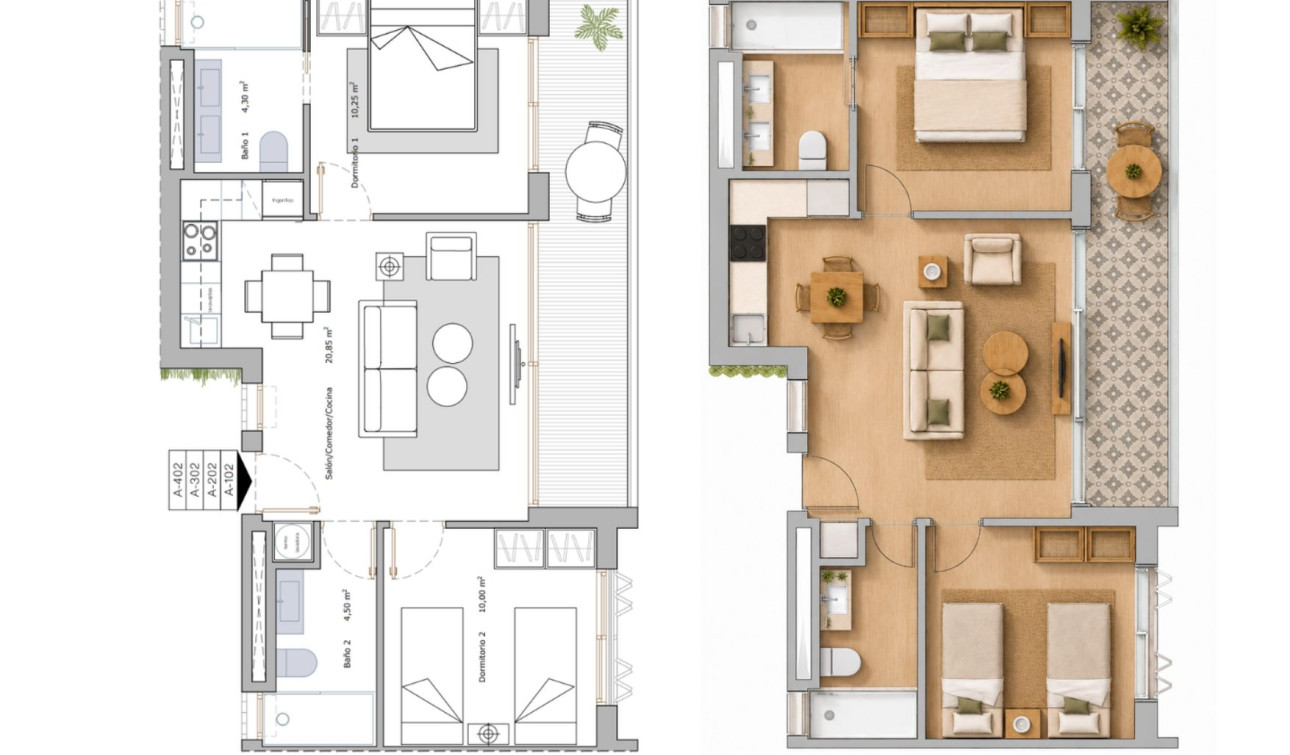 Obra nueva - Apartamento / Piso - San Pedro del Pinatar - lo pagán