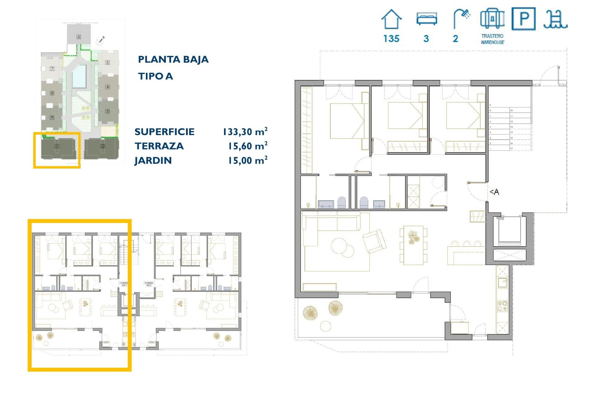 Obra nueva - Apartamento / Piso - San Pedro del Pinatar - Pueblo