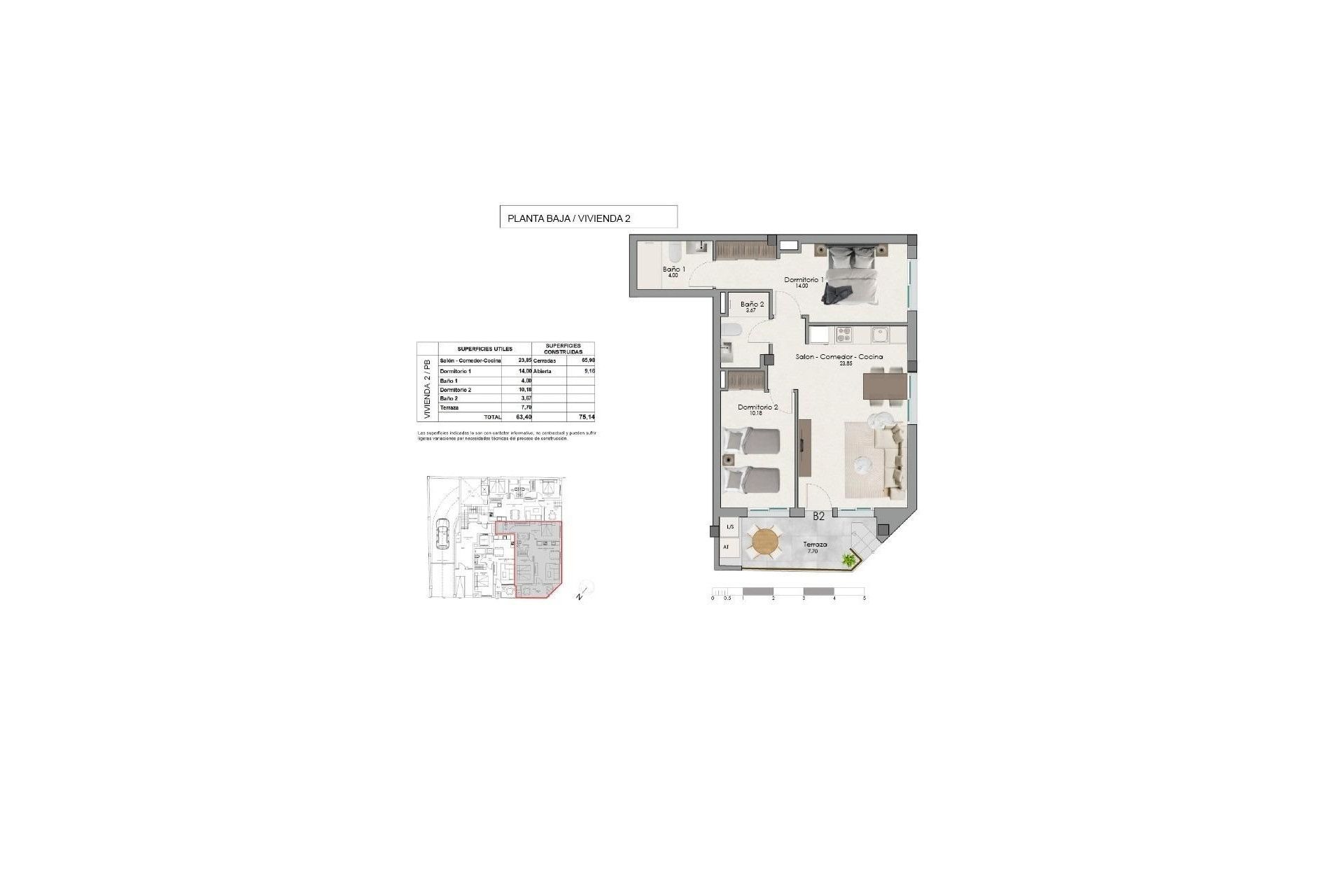 Obra nueva - Apartamento / Piso - Santa Pola - Centro