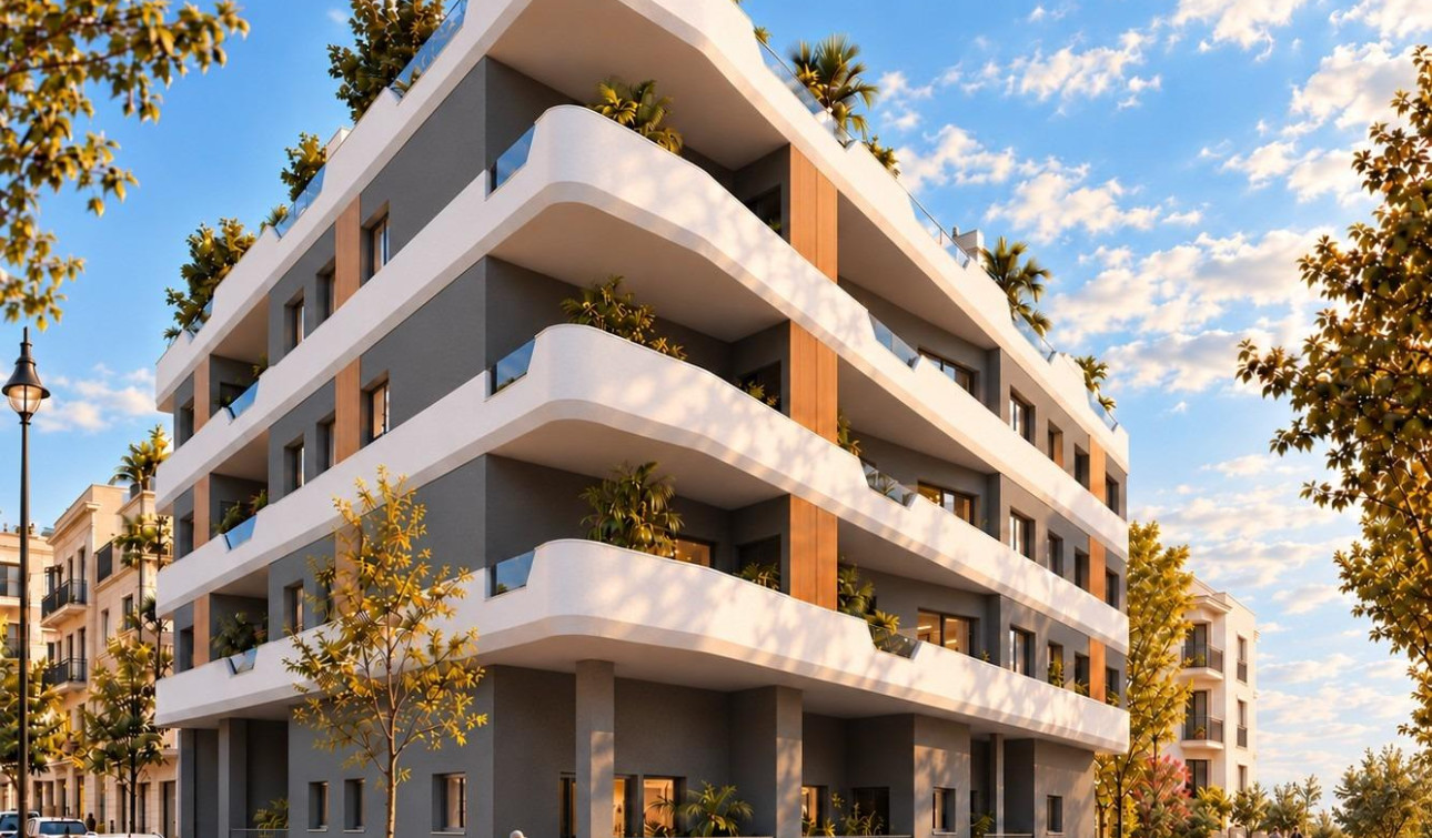Obra nueva - Apartamento / Piso - Santa Pola - Estacion de autobuses