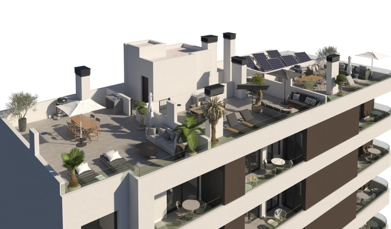 Obra nueva - Apartamento / Piso - Santa Pola - pueblo