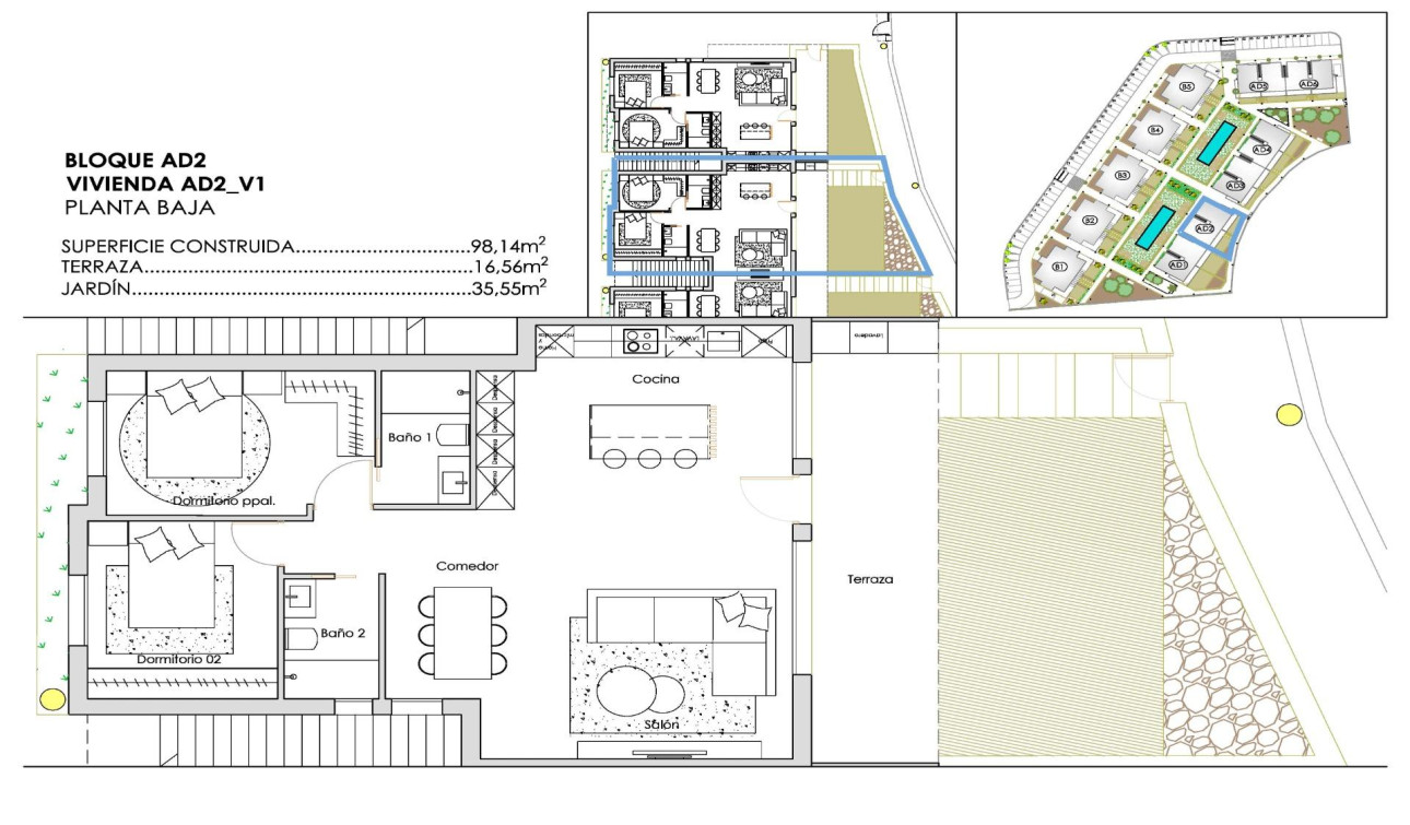 Obra nueva - Apartamento / Piso - Torre Pacheco - Santa Rosalia Lake And Life Resort