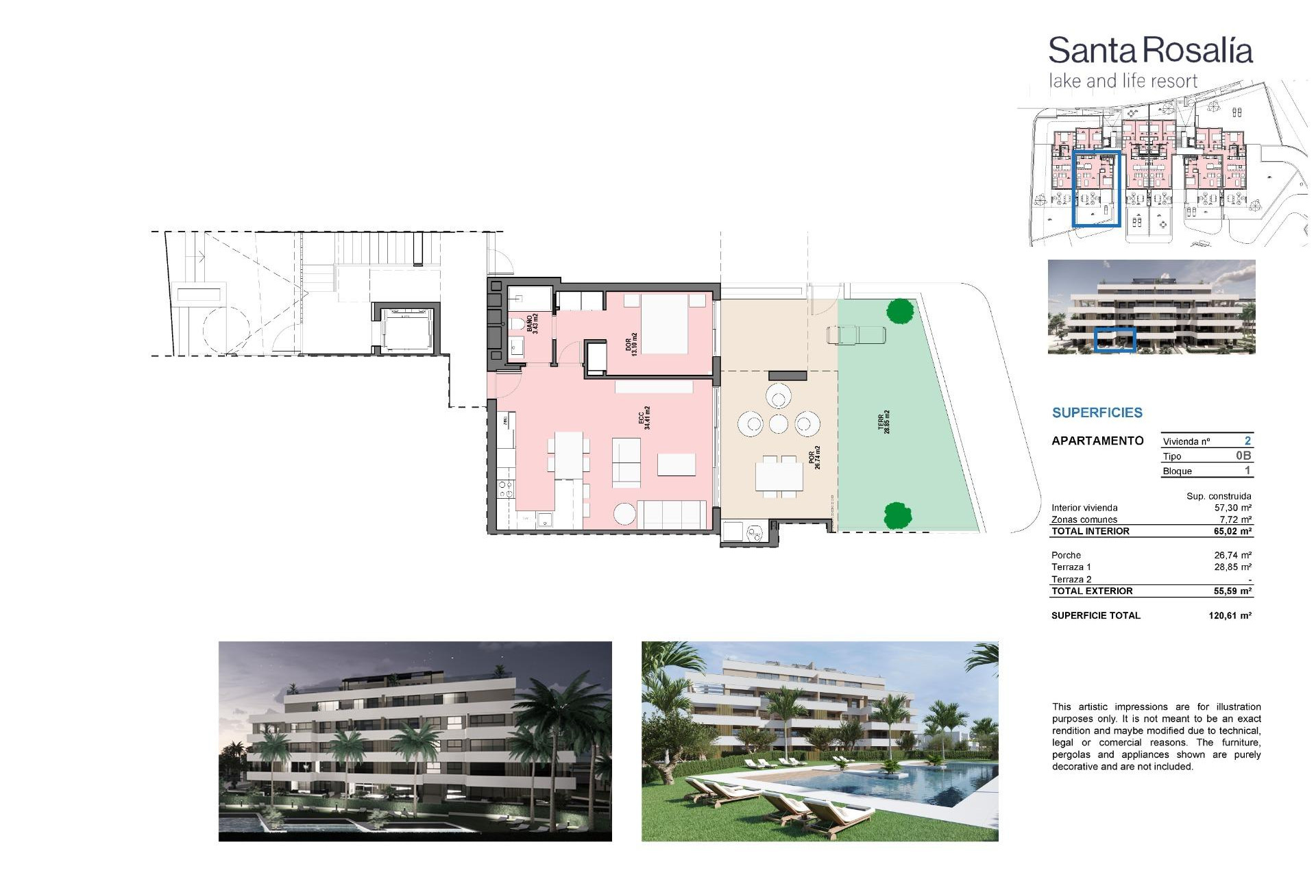 Obra nueva - Apartamento / Piso - Torre Pacheco - Santa Rosalia Lake And Life Resort