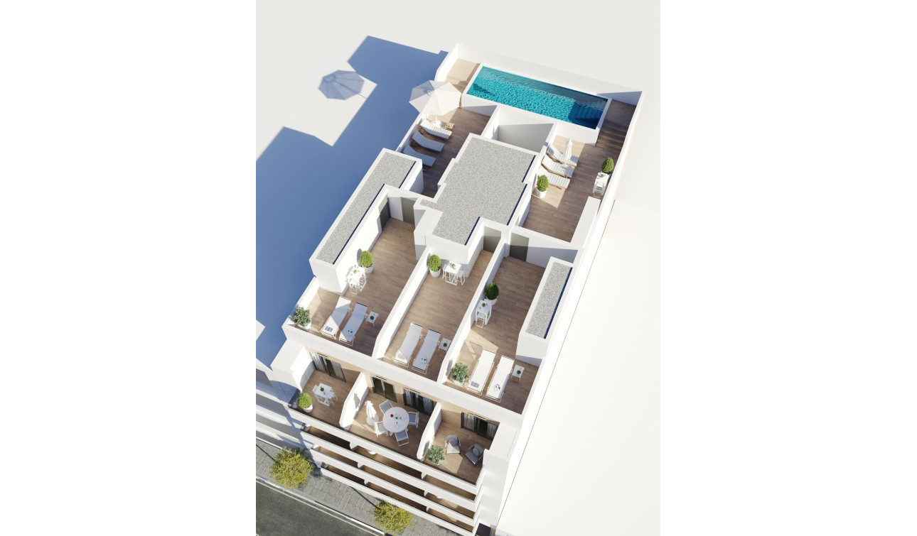 Obra nueva - Apartamento / Piso - Torrevieja - Centro