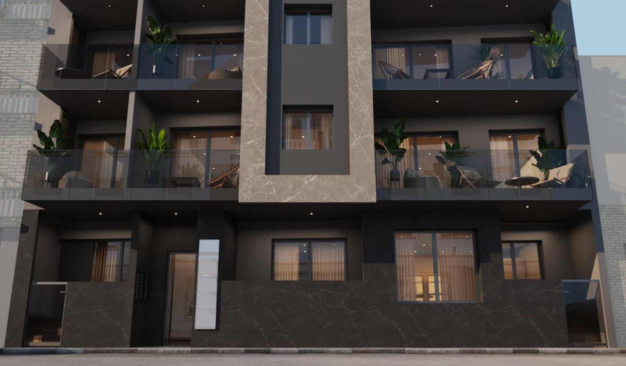 Obra nueva - Apartamento / Piso - Torrevieja - Centro