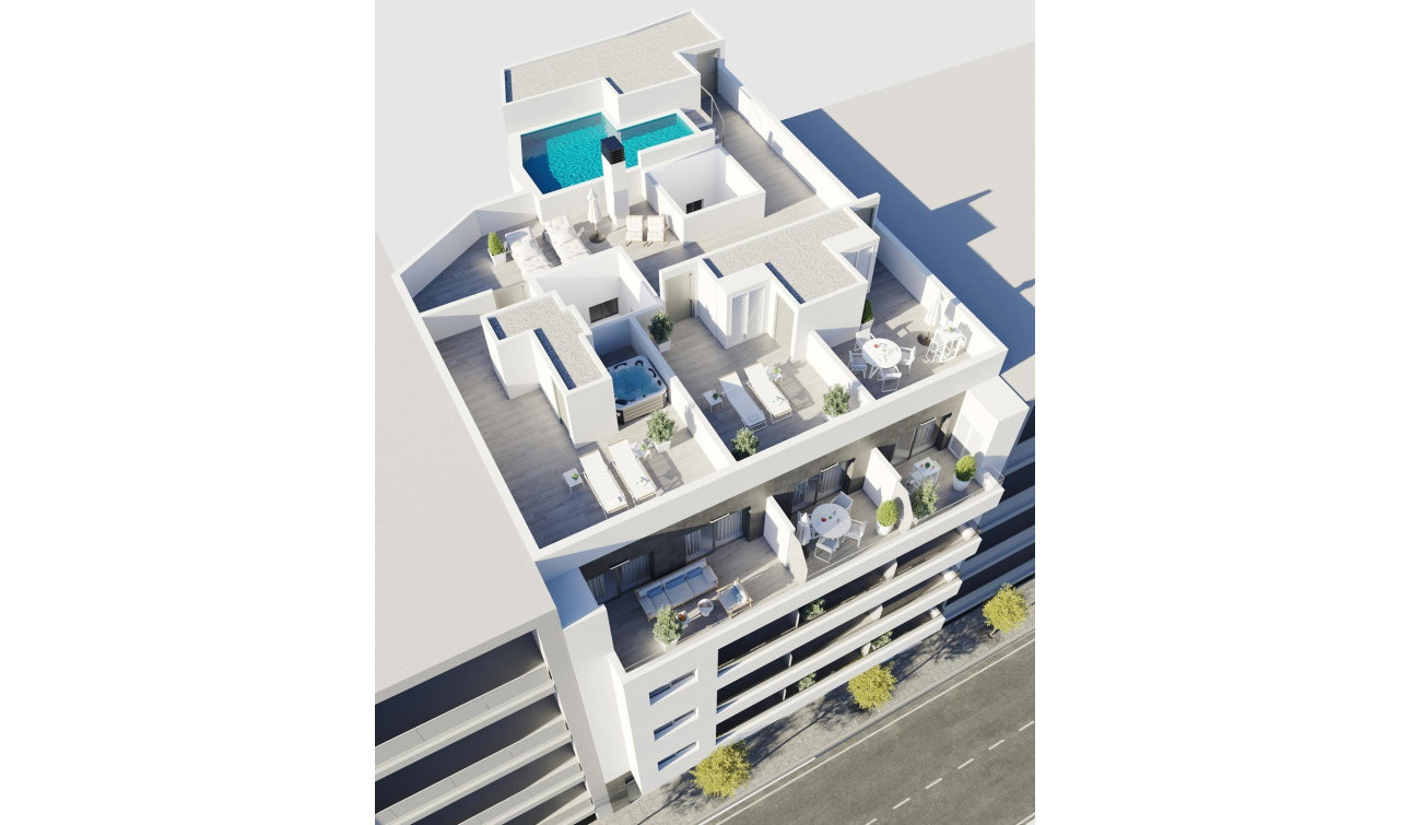 Obra nueva - Apartamento / Piso - Torrevieja - Centro