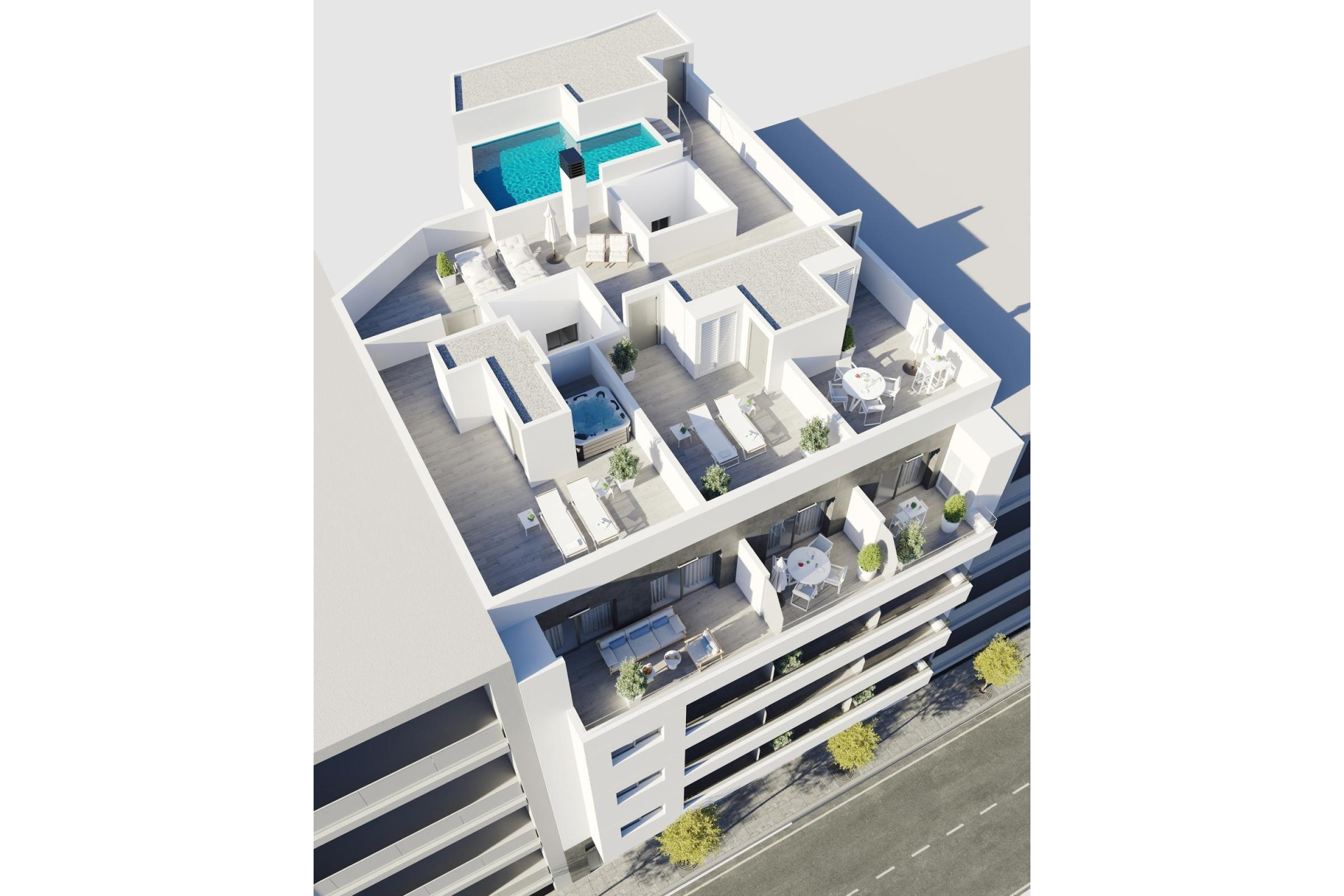 Obra nueva - Apartamento / Piso - Torrevieja - Centro