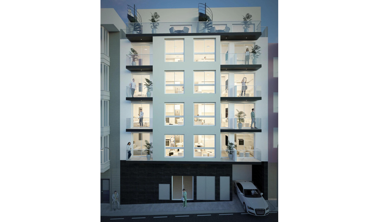 Obra nueva - Apartamento / Piso - Torrevieja - Centro