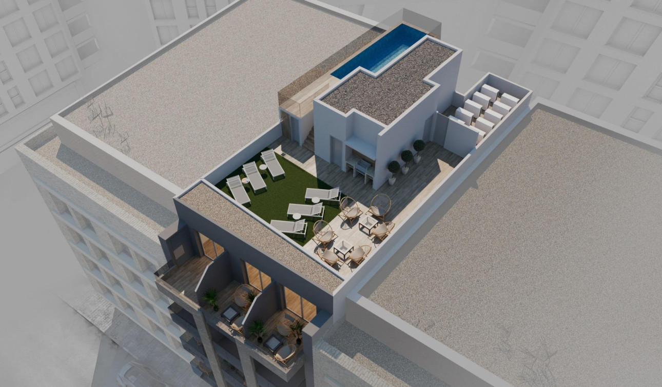 Obra nueva - Apartamento / Piso - Torrevieja - Playa de los Locos