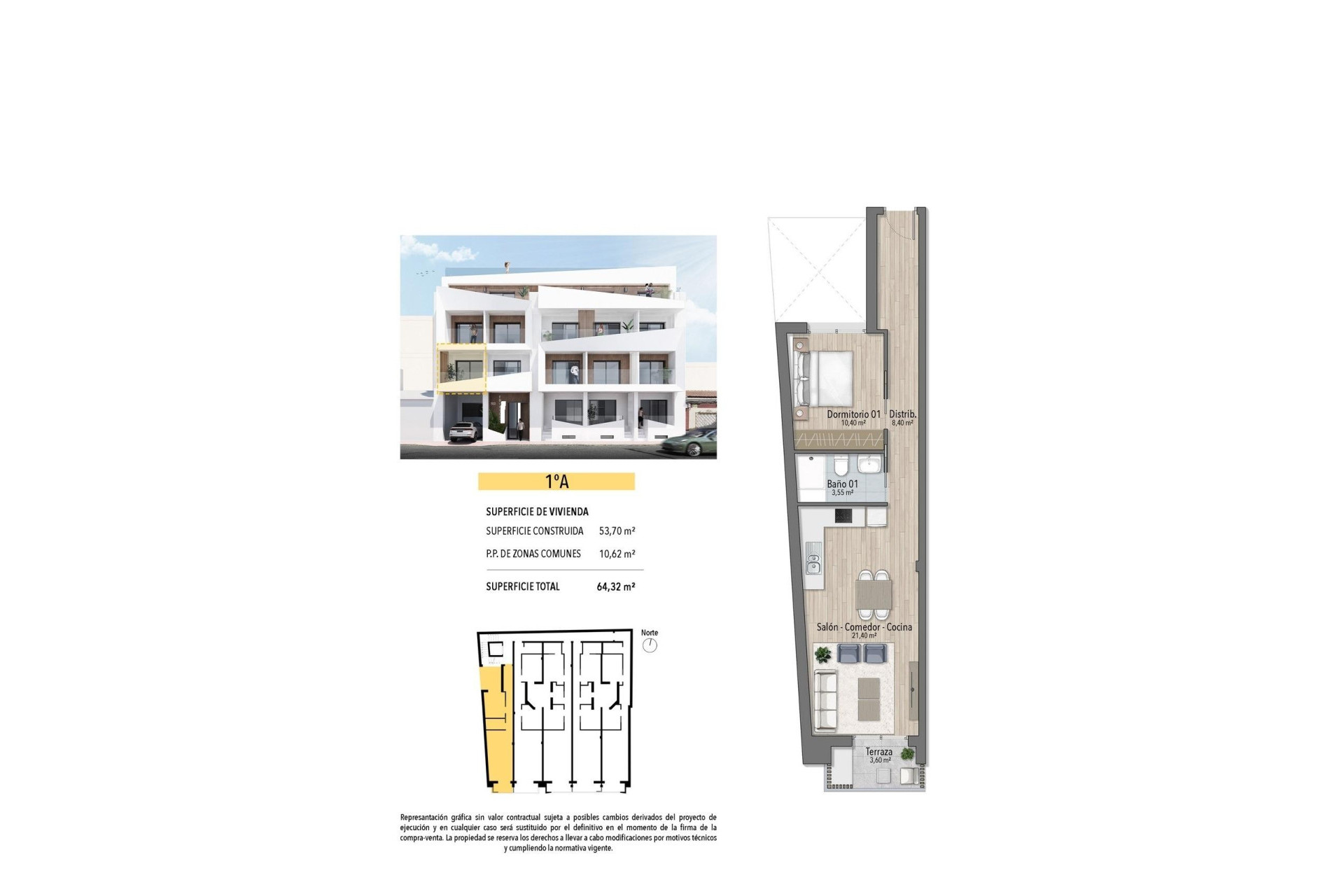 Obra nueva - Apartamento / Piso - Torrevieja - Playa del Cura