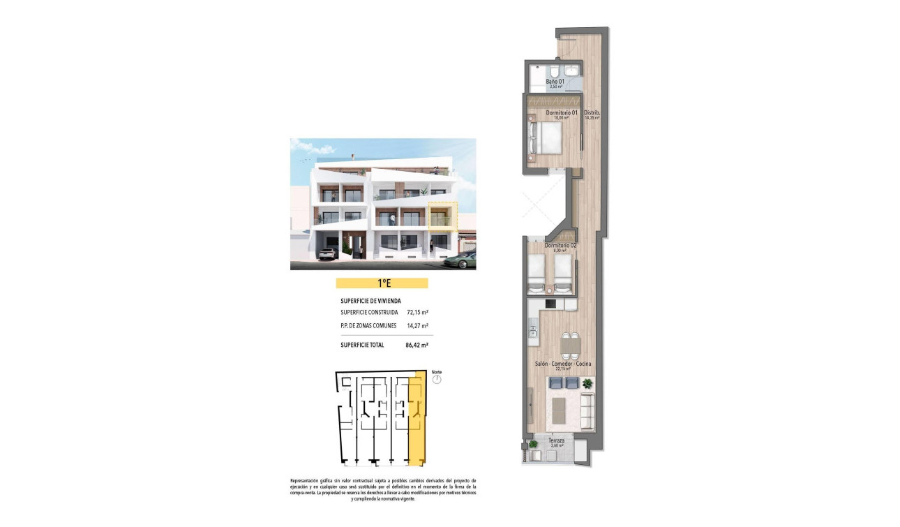 Obra nueva - Apartamento / Piso - Torrevieja - Playa del Cura