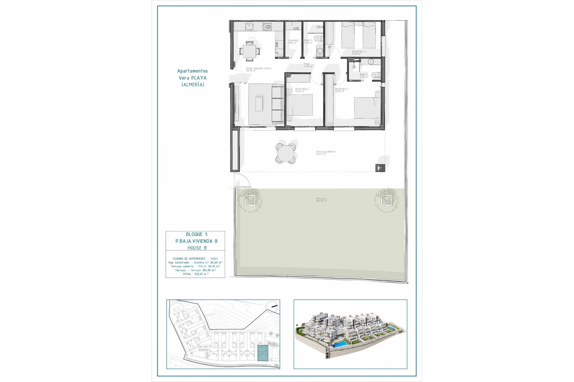 Obra nueva - Apartamento / Piso - Vera - Pueblo Salinas