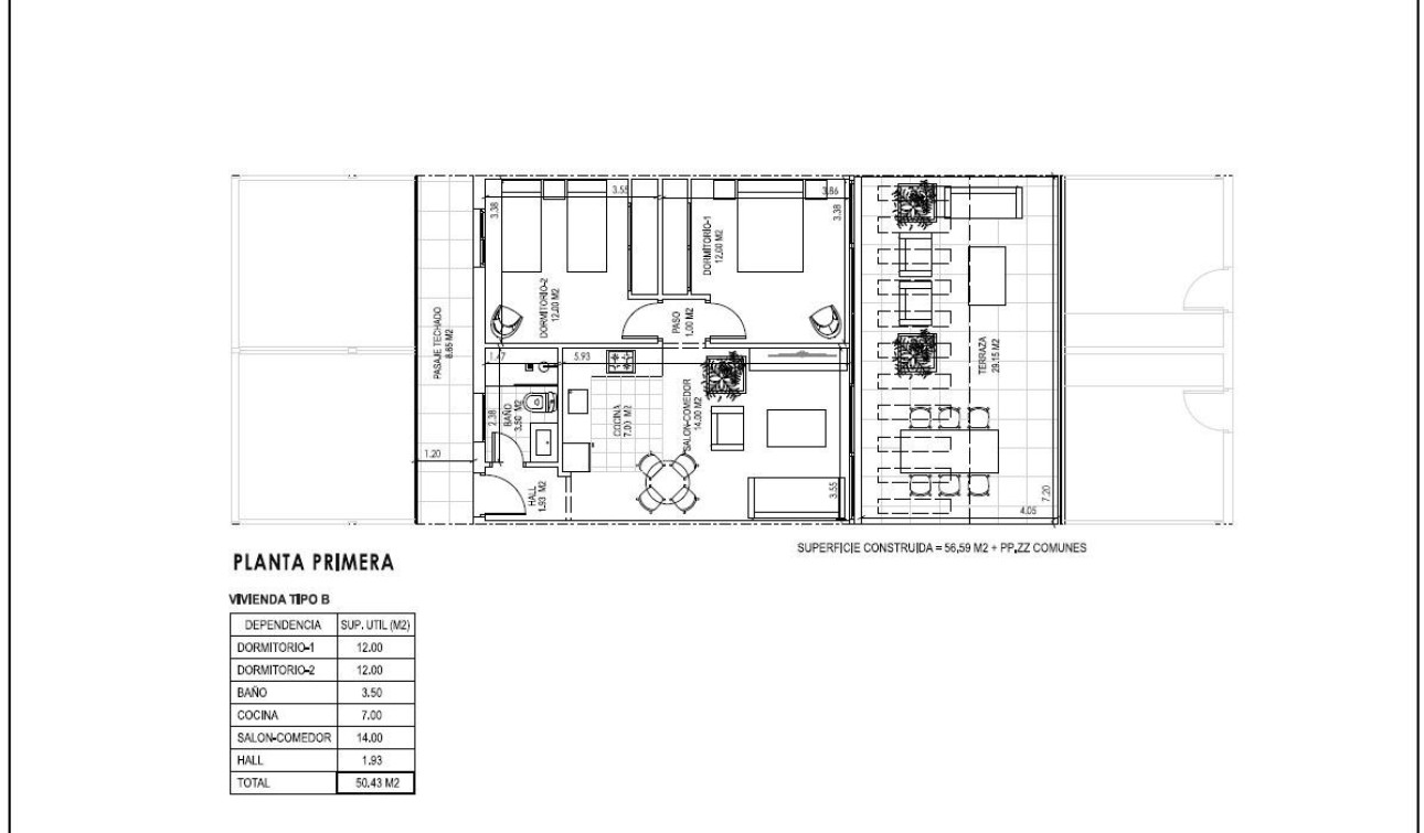 Obra nueva - Apartamento / Piso - Vera - Vera Playa