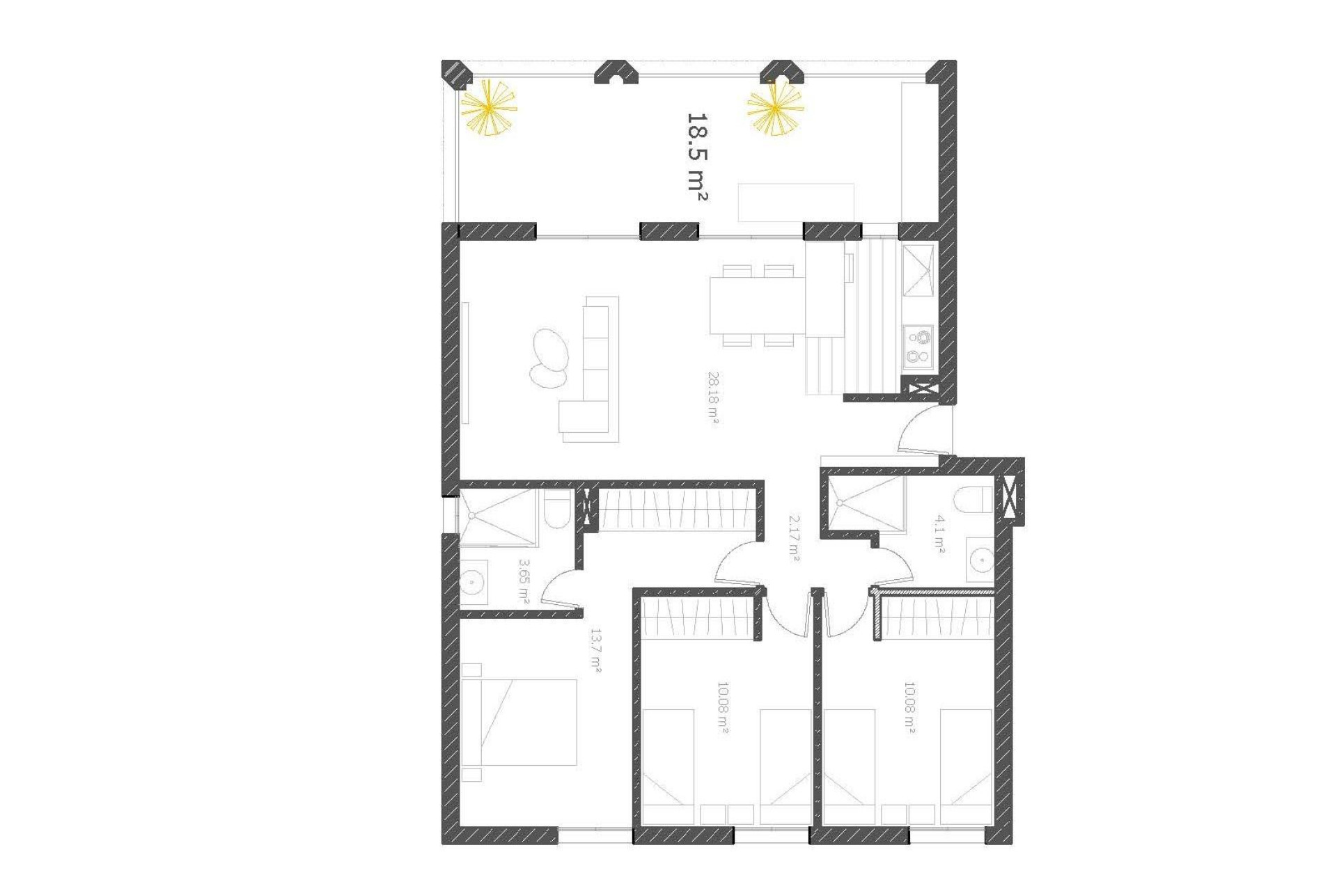 Obra nueva - Apartamento / Piso - Villajoyosa - Cala Mallaeta
