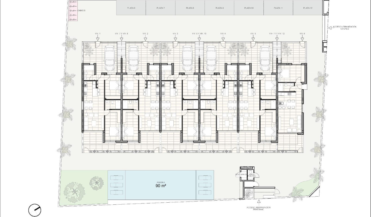 Obra nueva - Bungalow - Pilar de la Horadada - Zona Pueblo