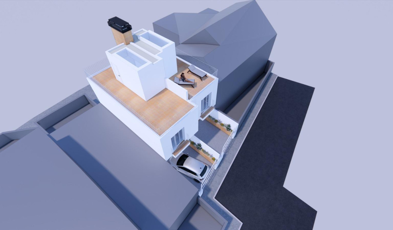 Obra nueva - Casa de Pueblo - Cartagena - La Azohía