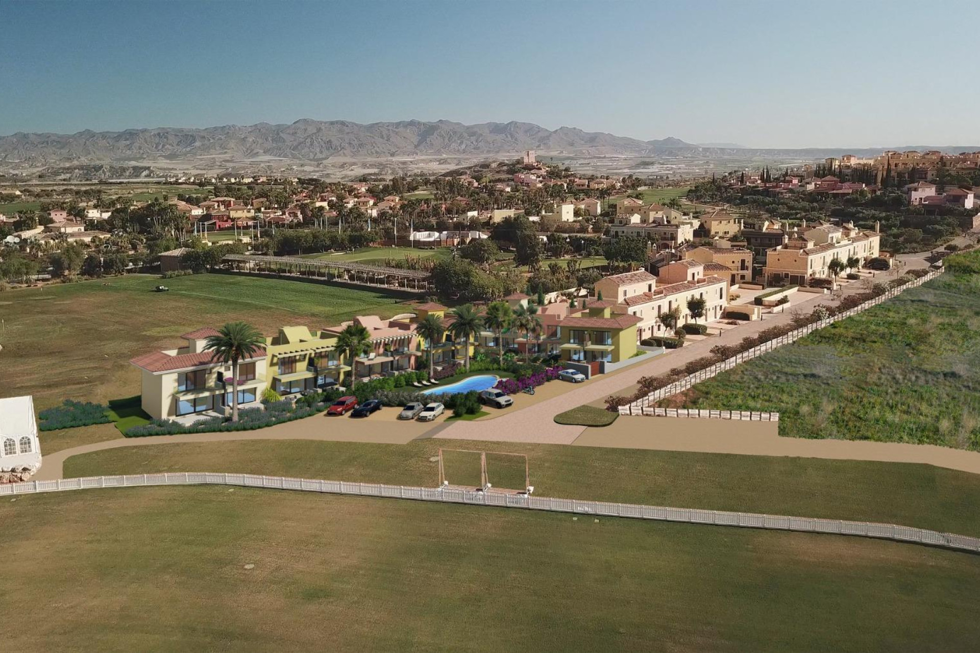 Obra nueva - Casa de Pueblo - Cuevas Del Almanzora - Desert Spring Golf