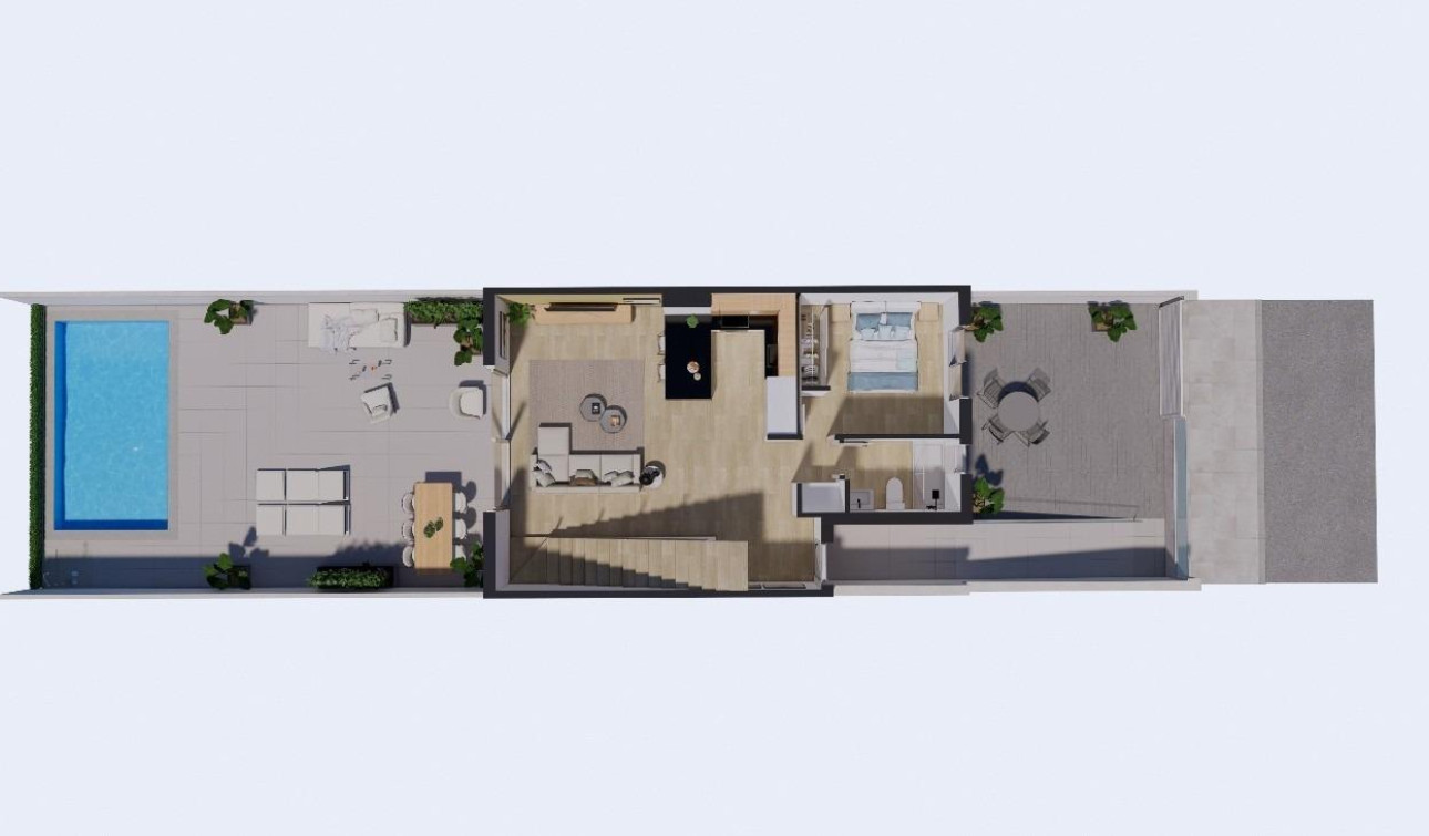 Obra nueva - Casa de Pueblo - Los Alcazares - Serena Golf