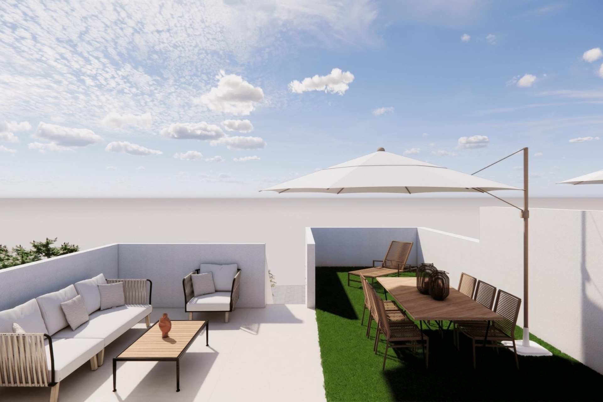 Obra nueva - Casa de Pueblo - Pilar de la Horadada - Barrio los Segundas