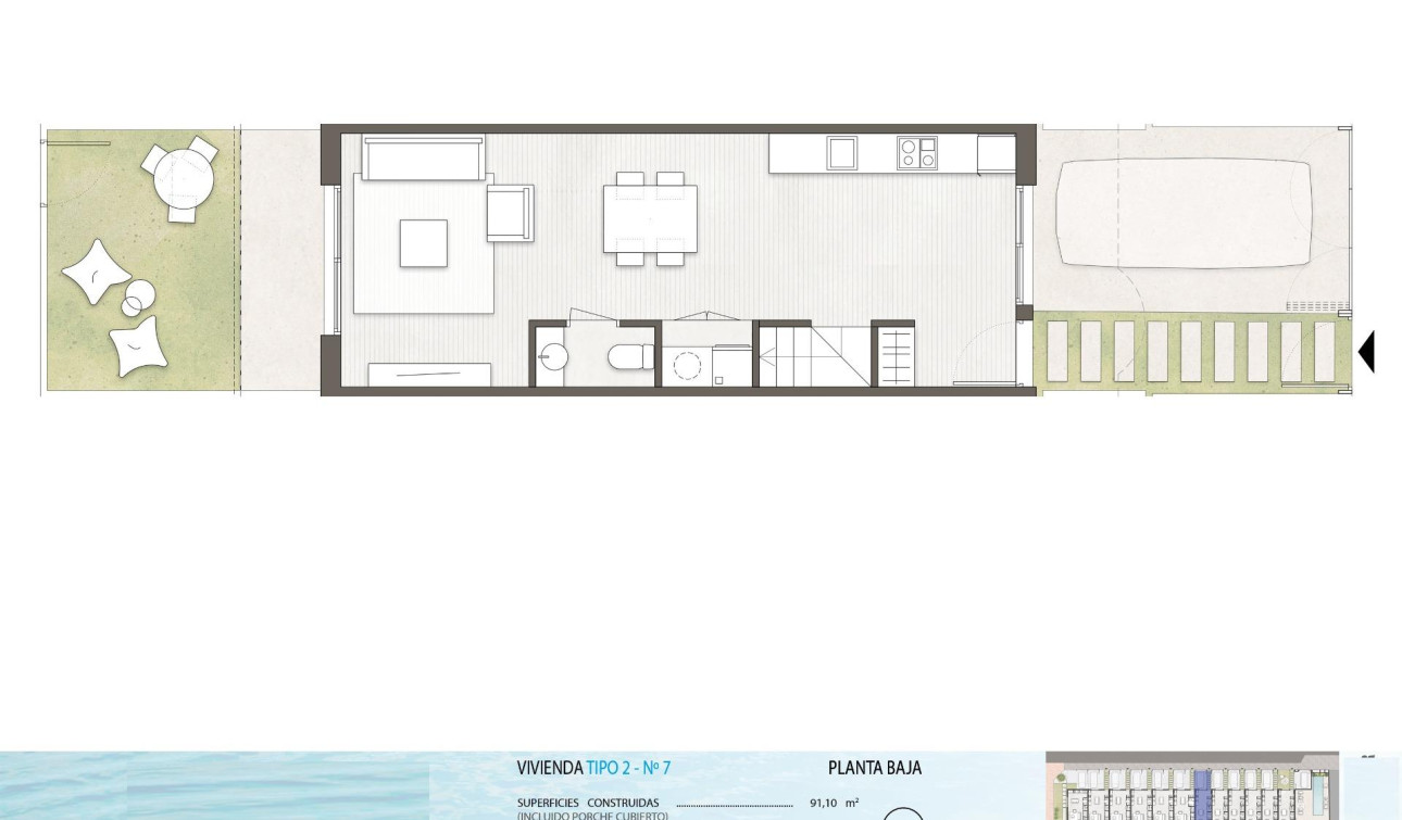 Obra nueva - Casa de Pueblo - Pilar de la Horadada - pueblo