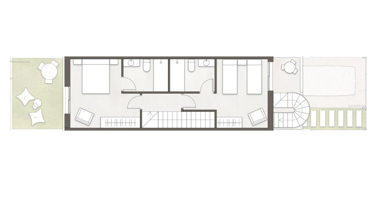 Obra nueva - Casa de Pueblo - Pilar de la Horadada - pueblo