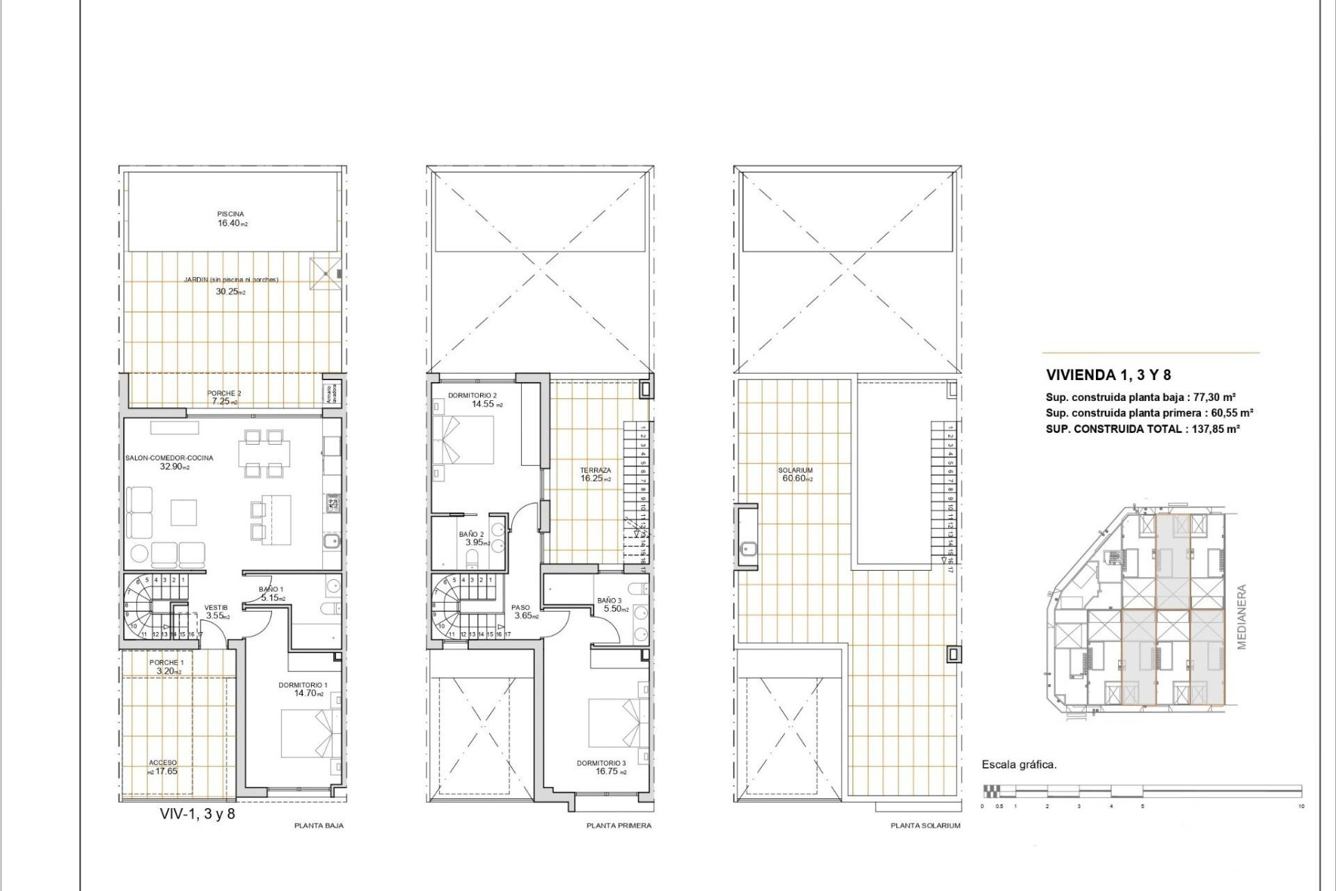 Obra nueva - Casa de Pueblo - San Javier - pueblo