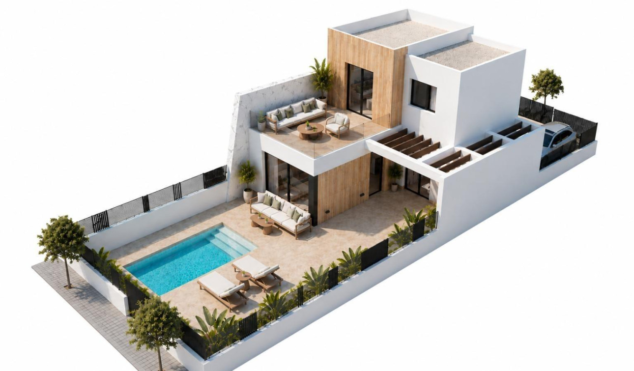 Obra nueva - Casa de Pueblo - Torre Pacheco - Santa Rosalia Lake And Life Resort