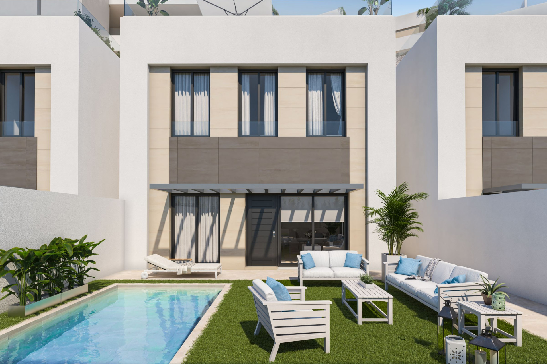 Obra nueva - Villa independiente - Aguilas