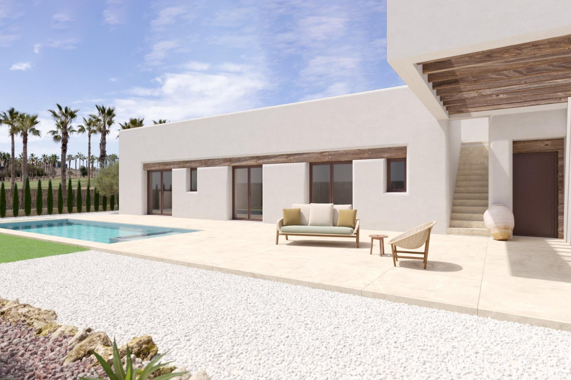 Obra nueva - Villa independiente - Algorfa - La Finca Golf