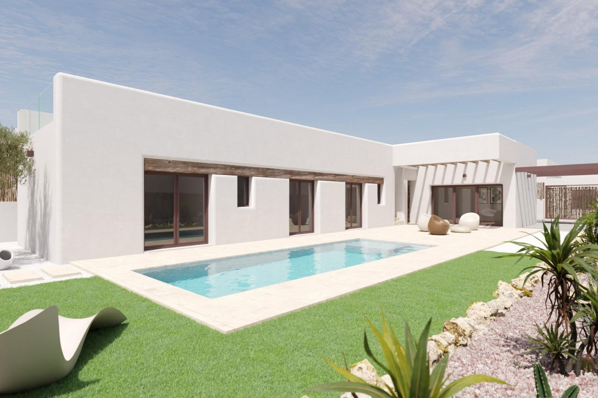 Obra nueva - Villa independiente - Algorfa - La Finca Golf