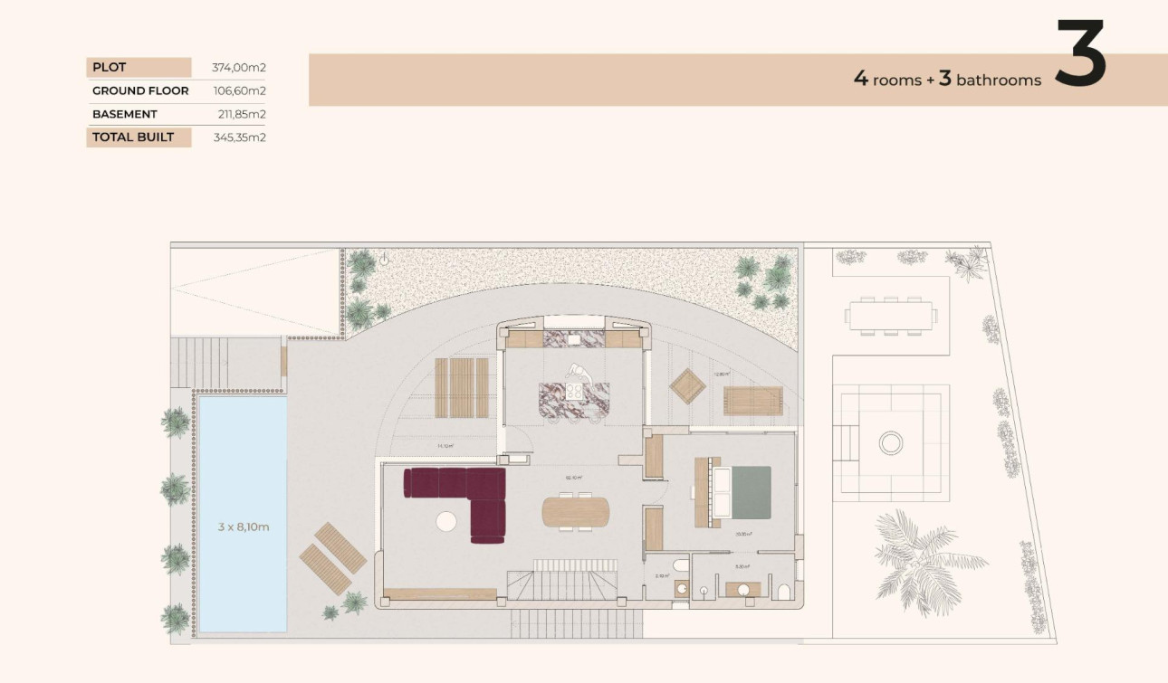 Obra nueva - Villa independiente - Algorfa - La Finca Golf