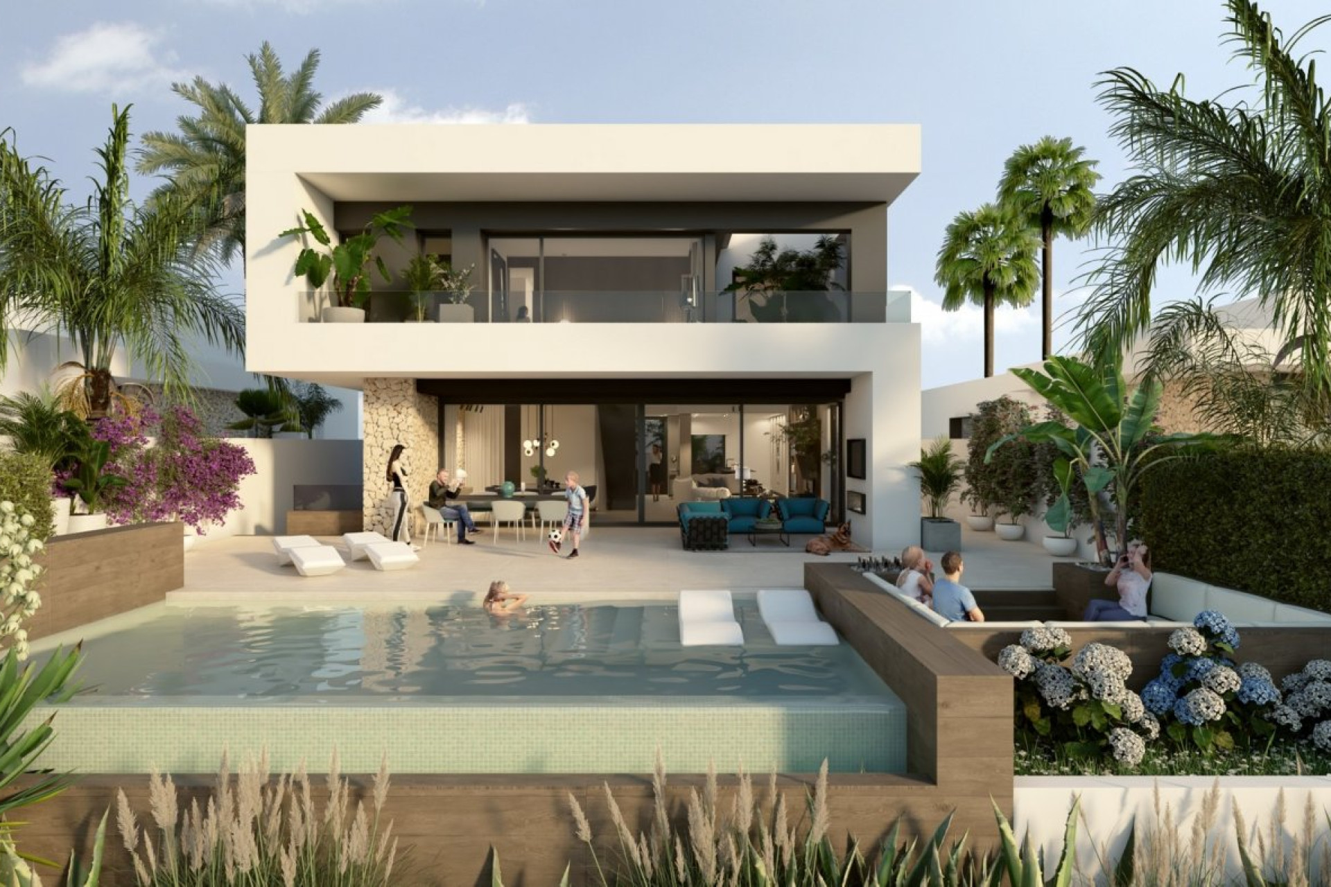 Obra nueva - Villa independiente - Algorfa - La Finca Golf