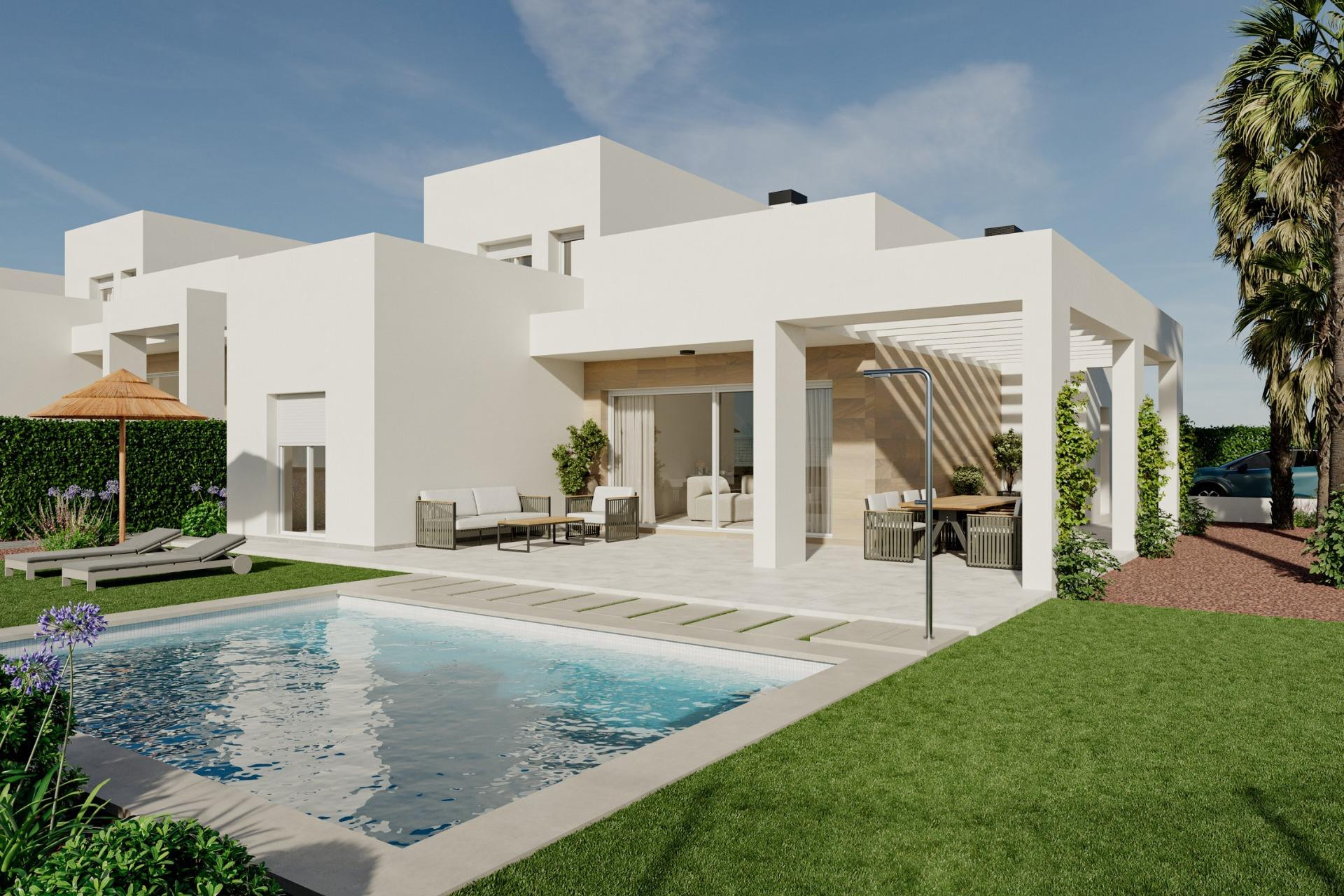 Obra nueva - Villa independiente - Algorfa - La Finca Golf