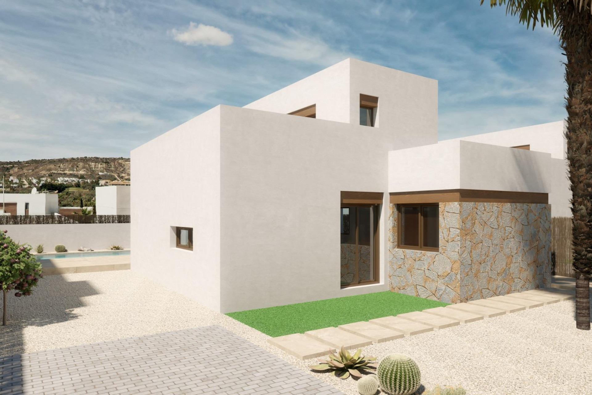 Obra nueva - Villa independiente - Algorfa - La Finca Golf