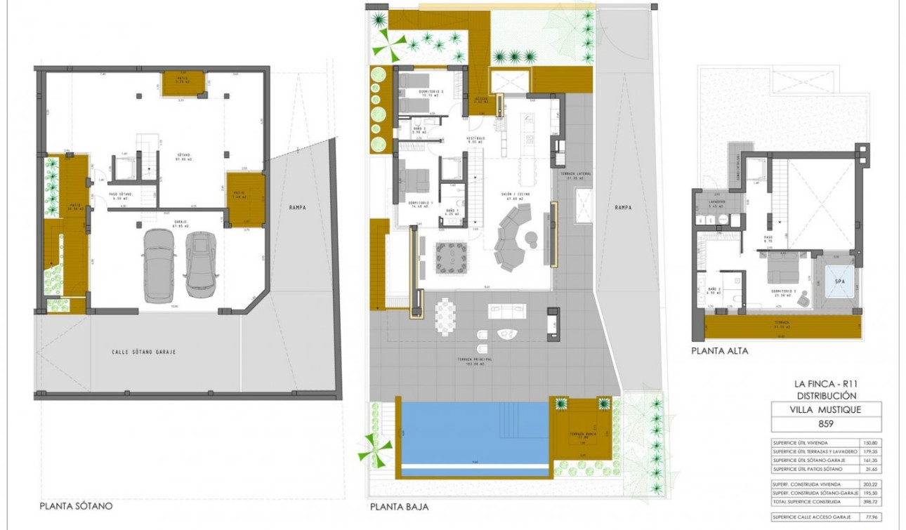 Obra nueva - Villa independiente - Algorfa - La Finca Golf