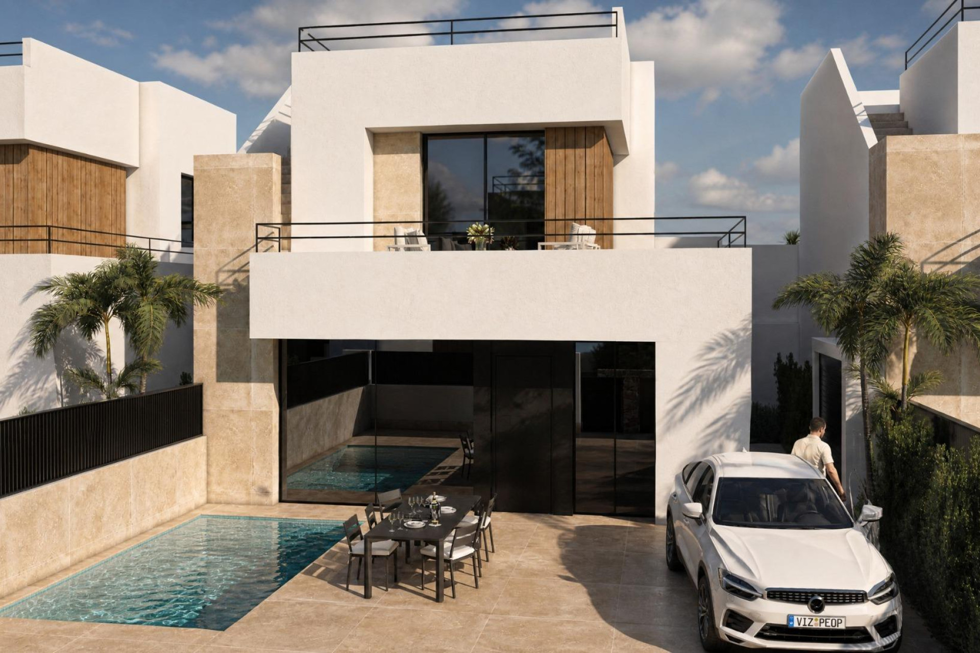 Obra nueva - Villa independiente - Alhama De Murcia - Condado De Alhama