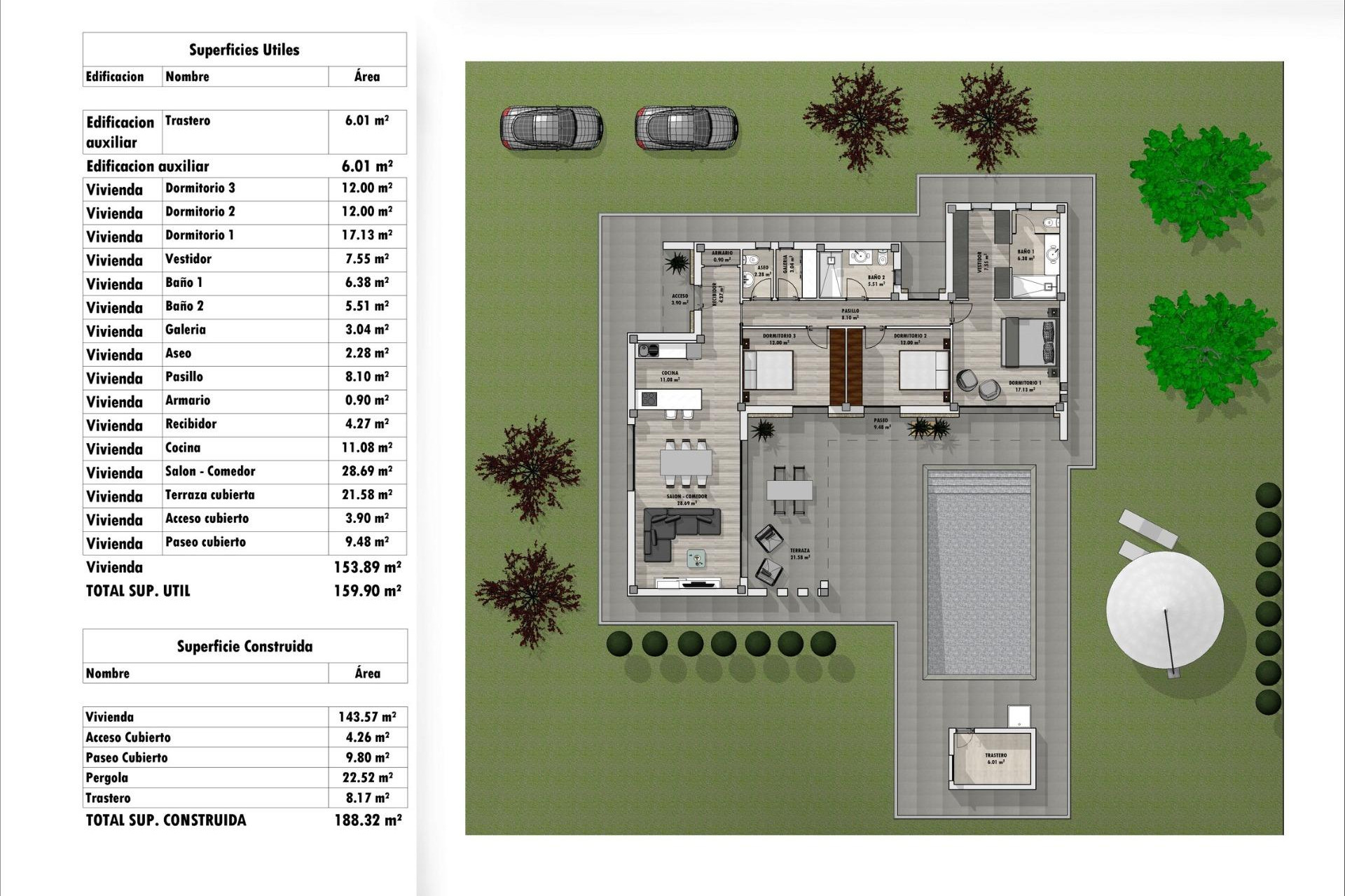 Obra nueva - Villa independiente - Aspe - Poligono 19