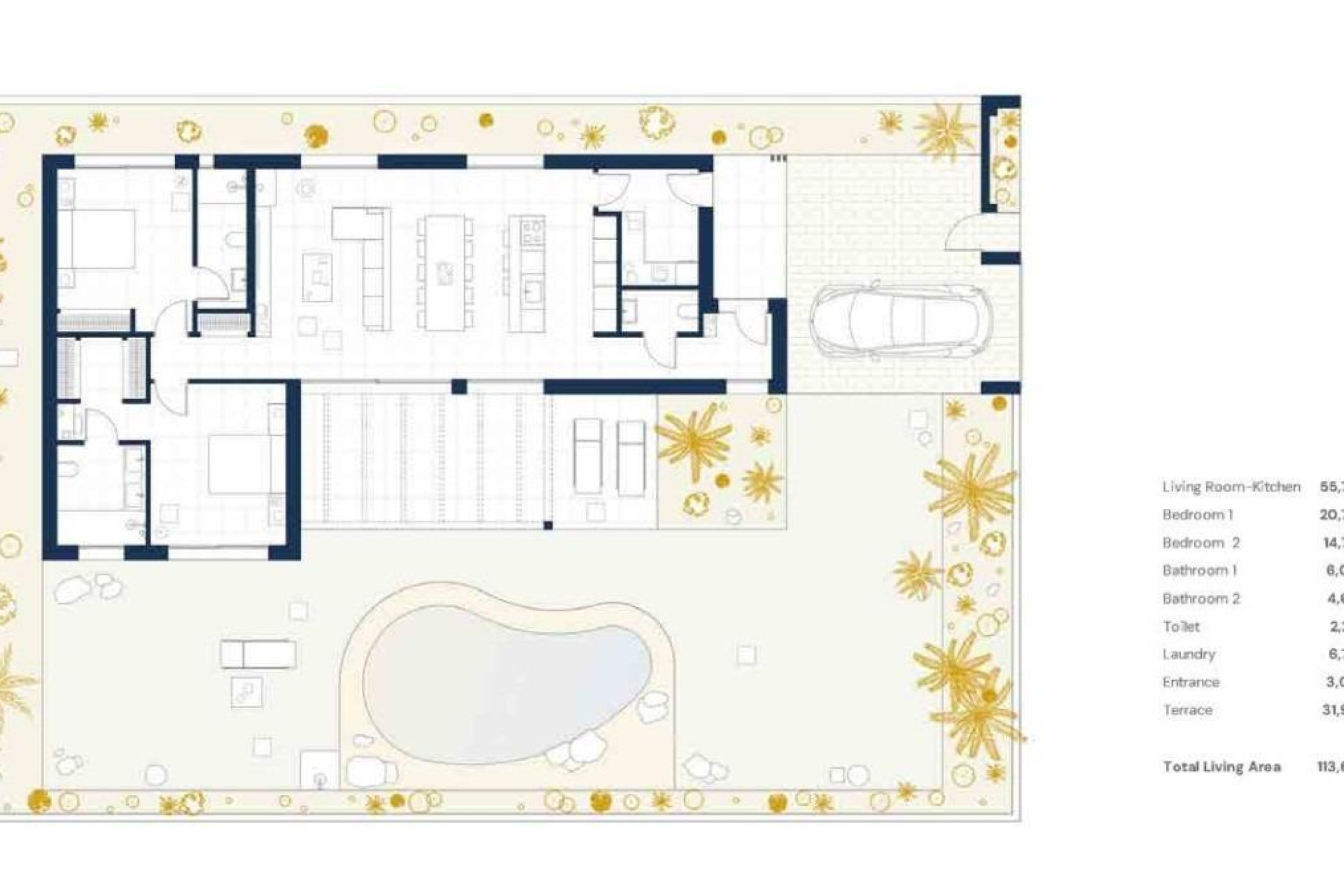 Obra nueva - Villa independiente - Banos y Mendigo - Altaona Golf
