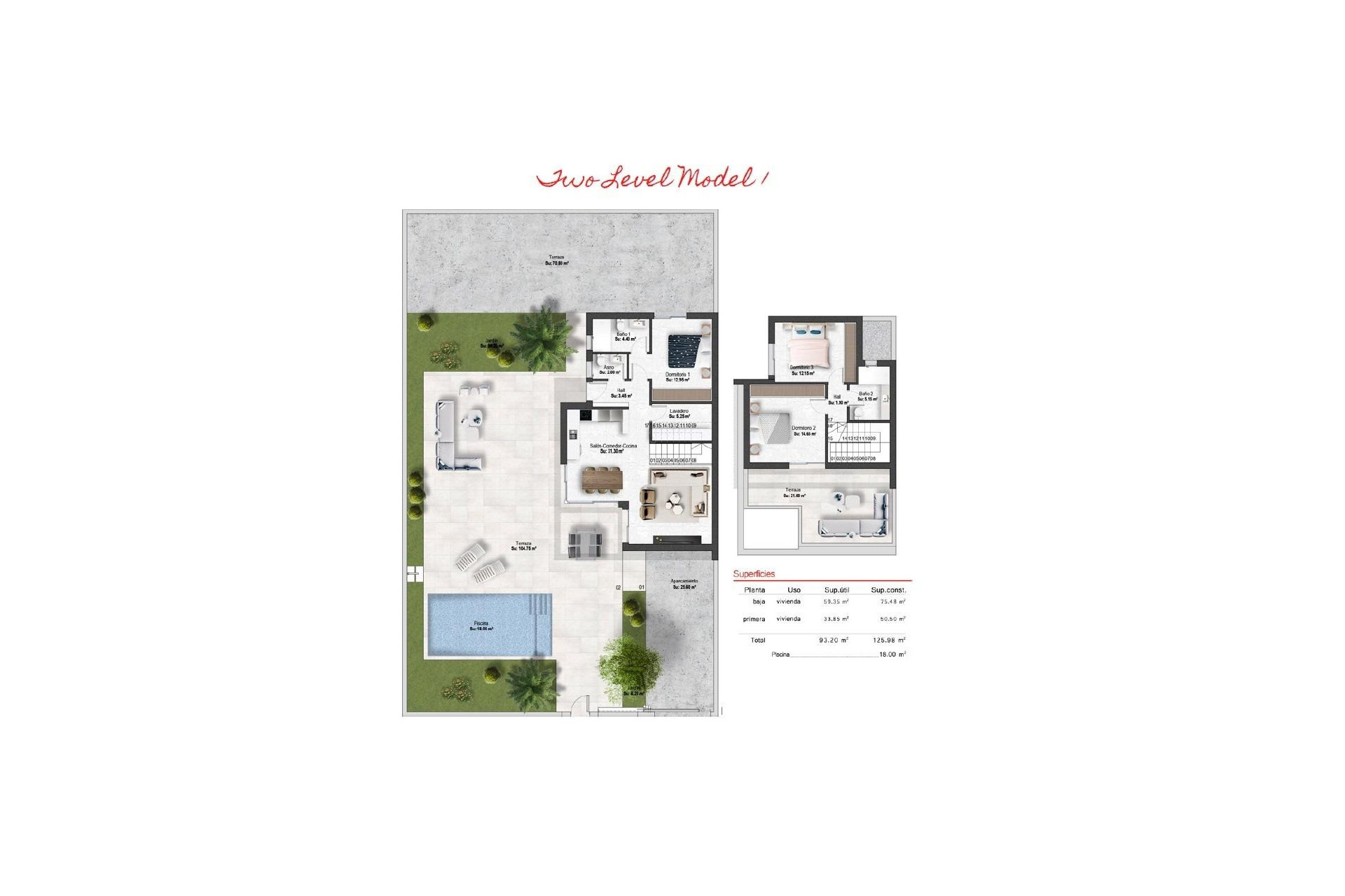 Obra nueva - Villa independiente - Banos y Mendigo - Altaona Golf