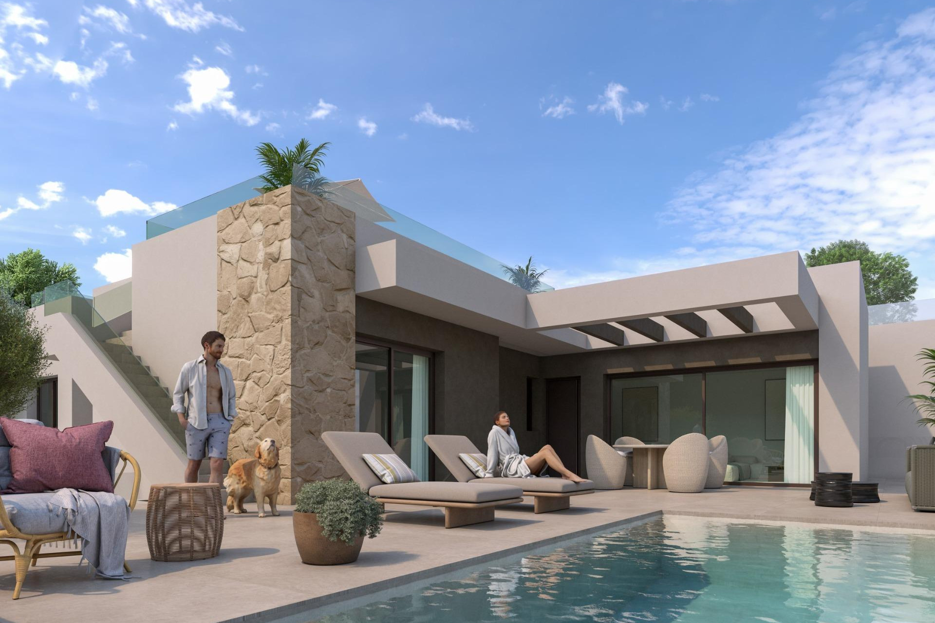 Obra nueva - Villa independiente - Benijofar - Atalaya Park