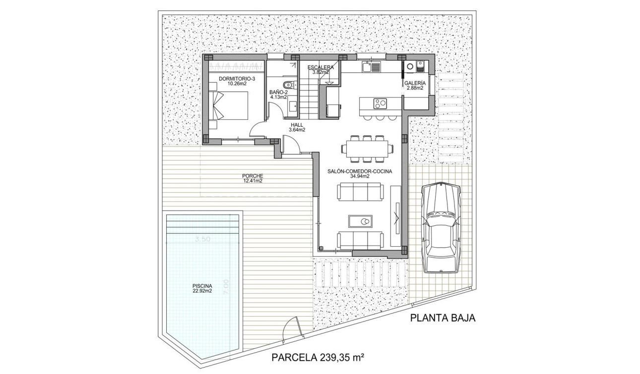 Obra nueva - Villa independiente - Benijofar - Polideportivo