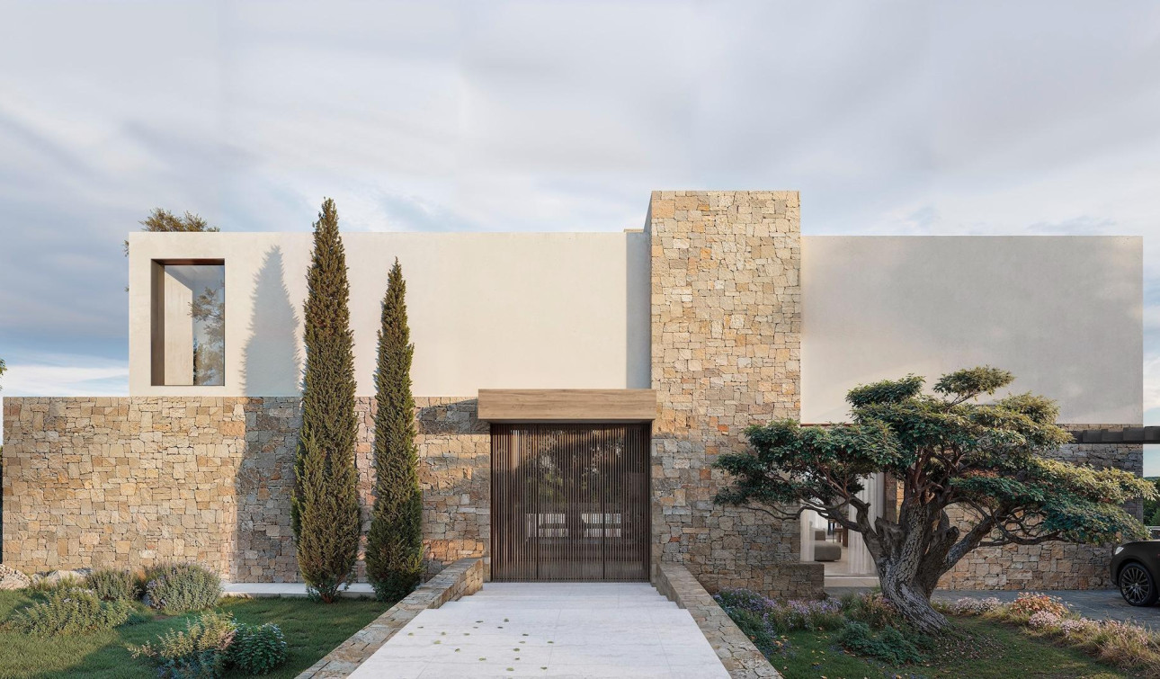 Obra nueva - Villa independiente - Benissa - Cala de la Fustera