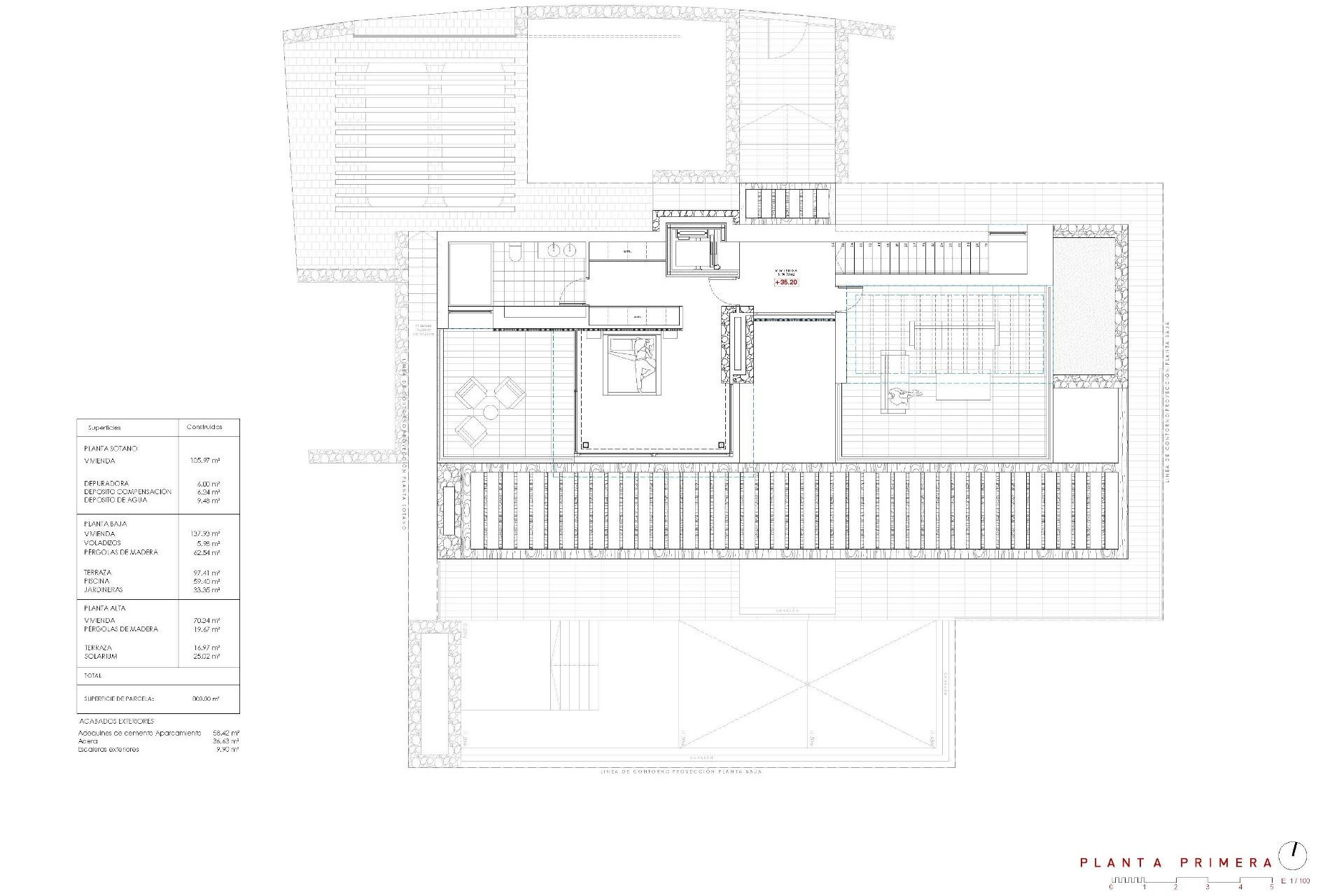 Obra nueva - Villa independiente - Benissa - Cala de la Fustera