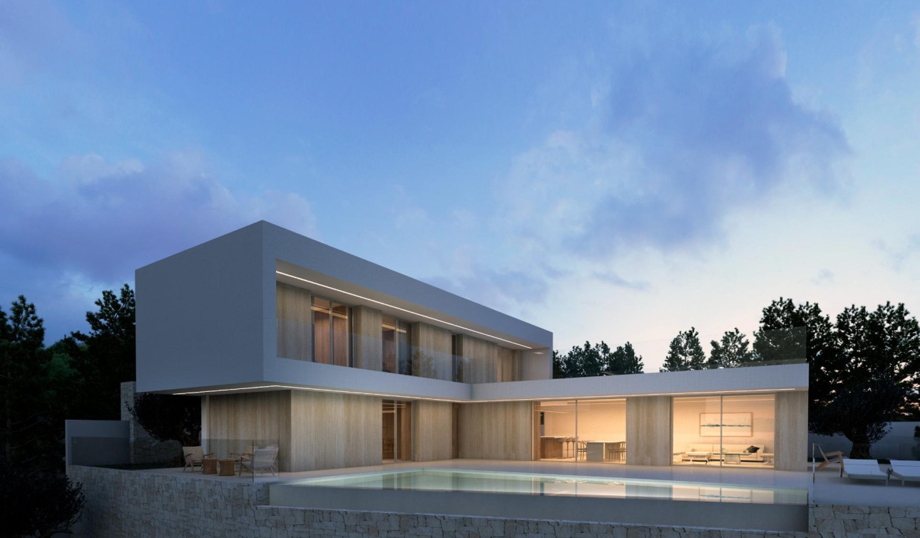 Obra nueva - Villa independiente - Benissa - Cala La Fustera