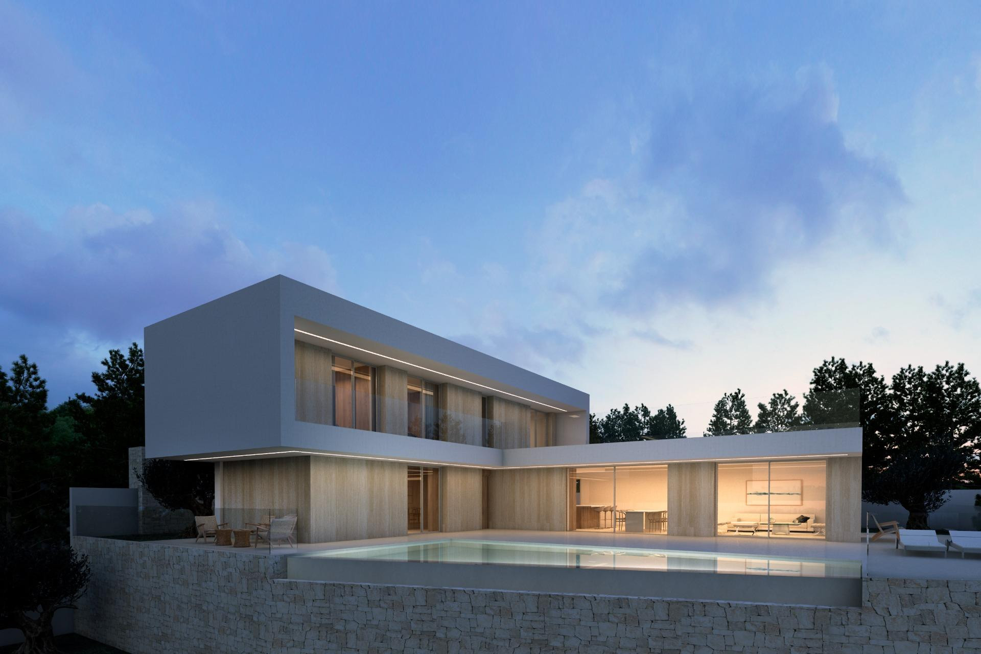 Obra nueva - Villa independiente - Benissa - Cala La Fustera